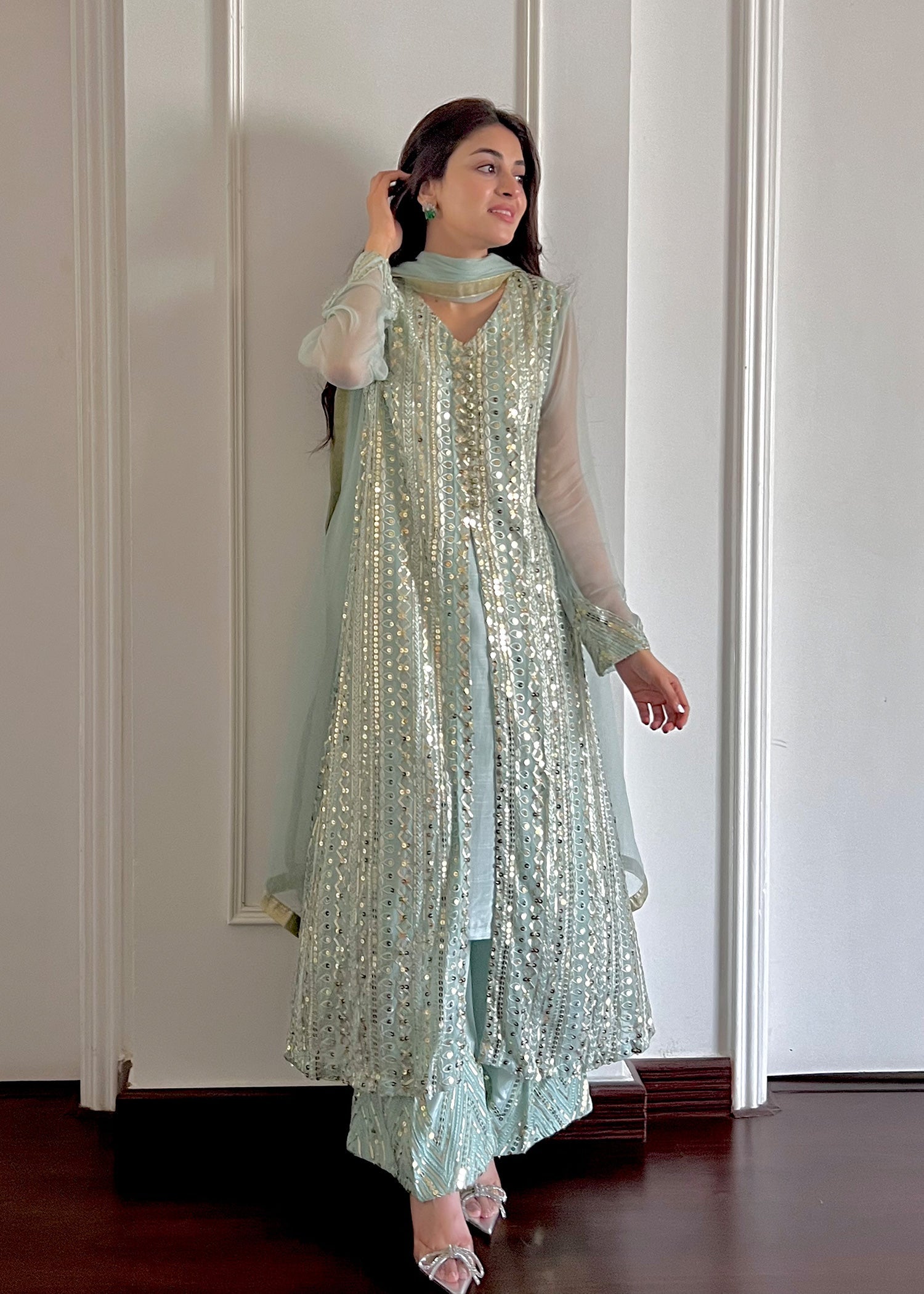 Rang-e-Haya Ufaq/Ice Blue Women 4pcs