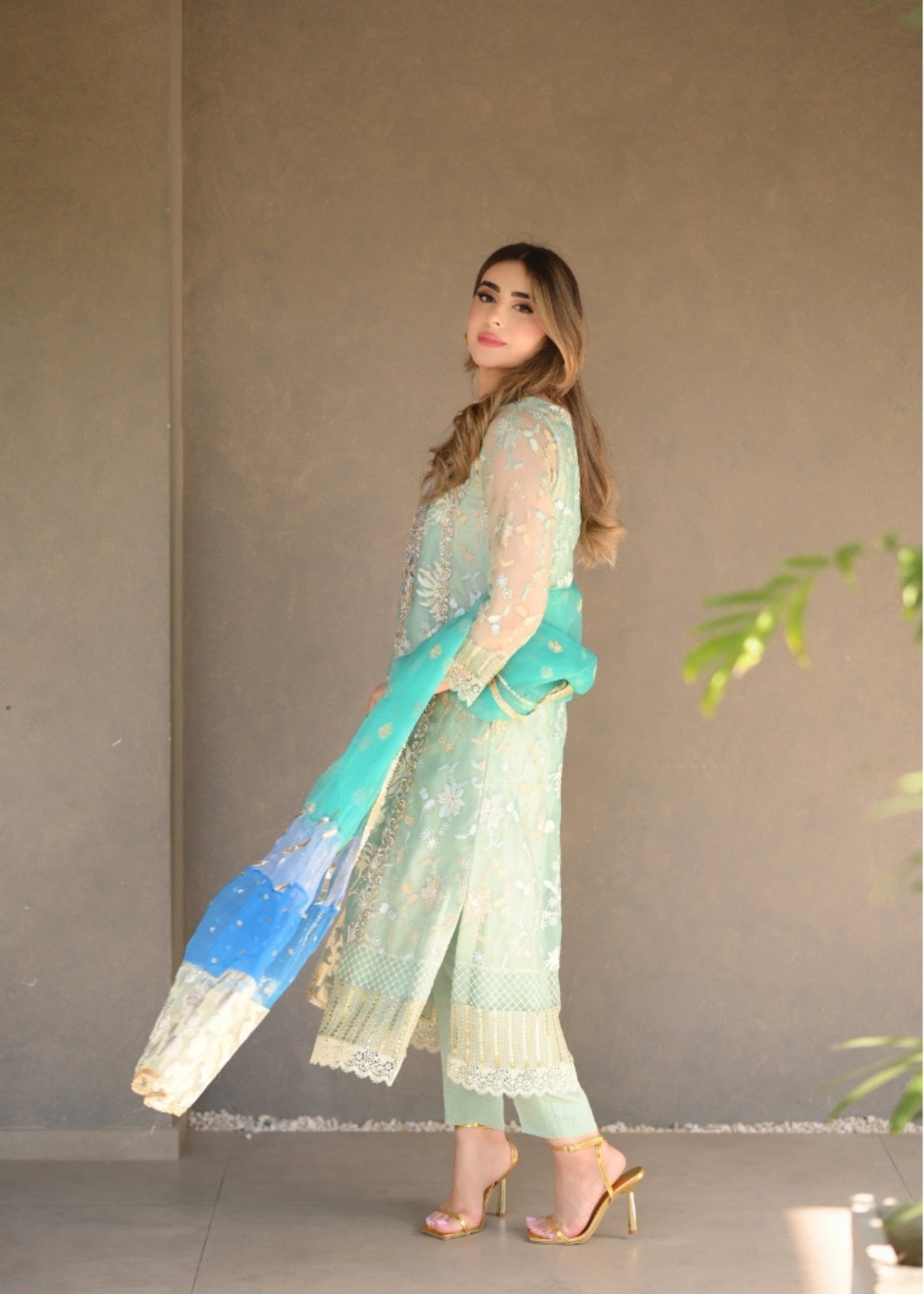 Rj’s Pret SEAFOAM FLASH| GLEE| RJS PRET Women 3pcs