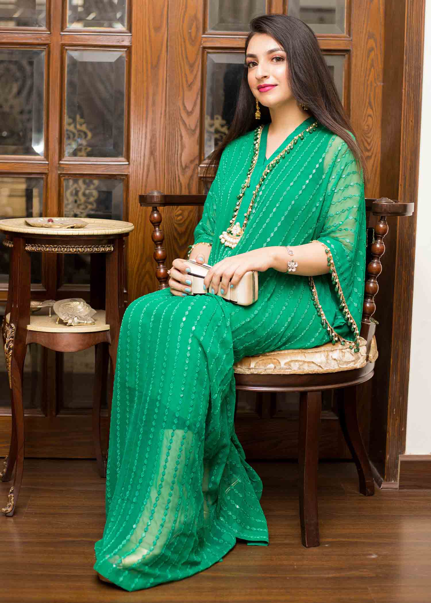 Manaal Arfeen Classic Kaftan Andaaz