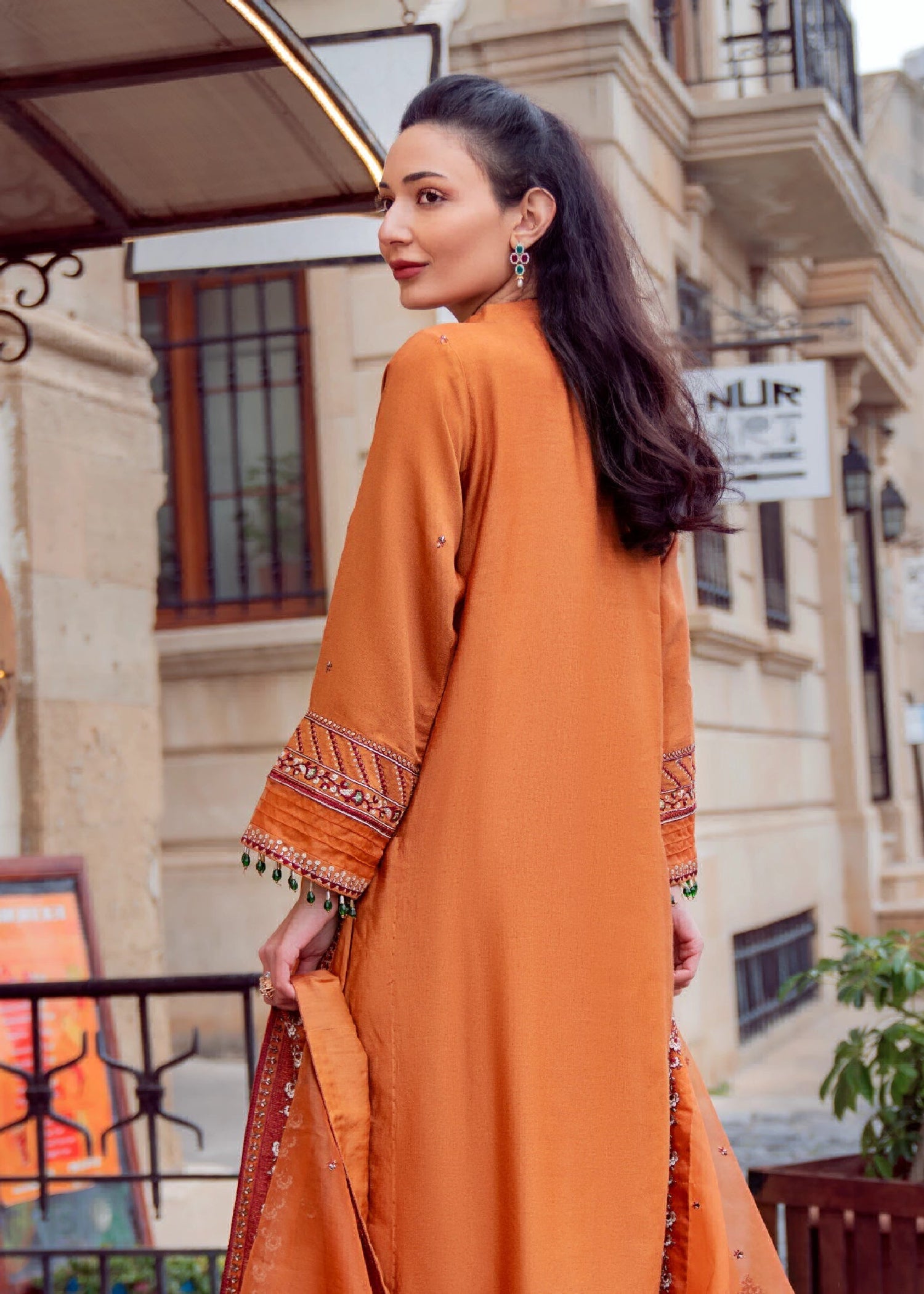 Muntaha By Shanzay Rust Sefa Women 3pcs