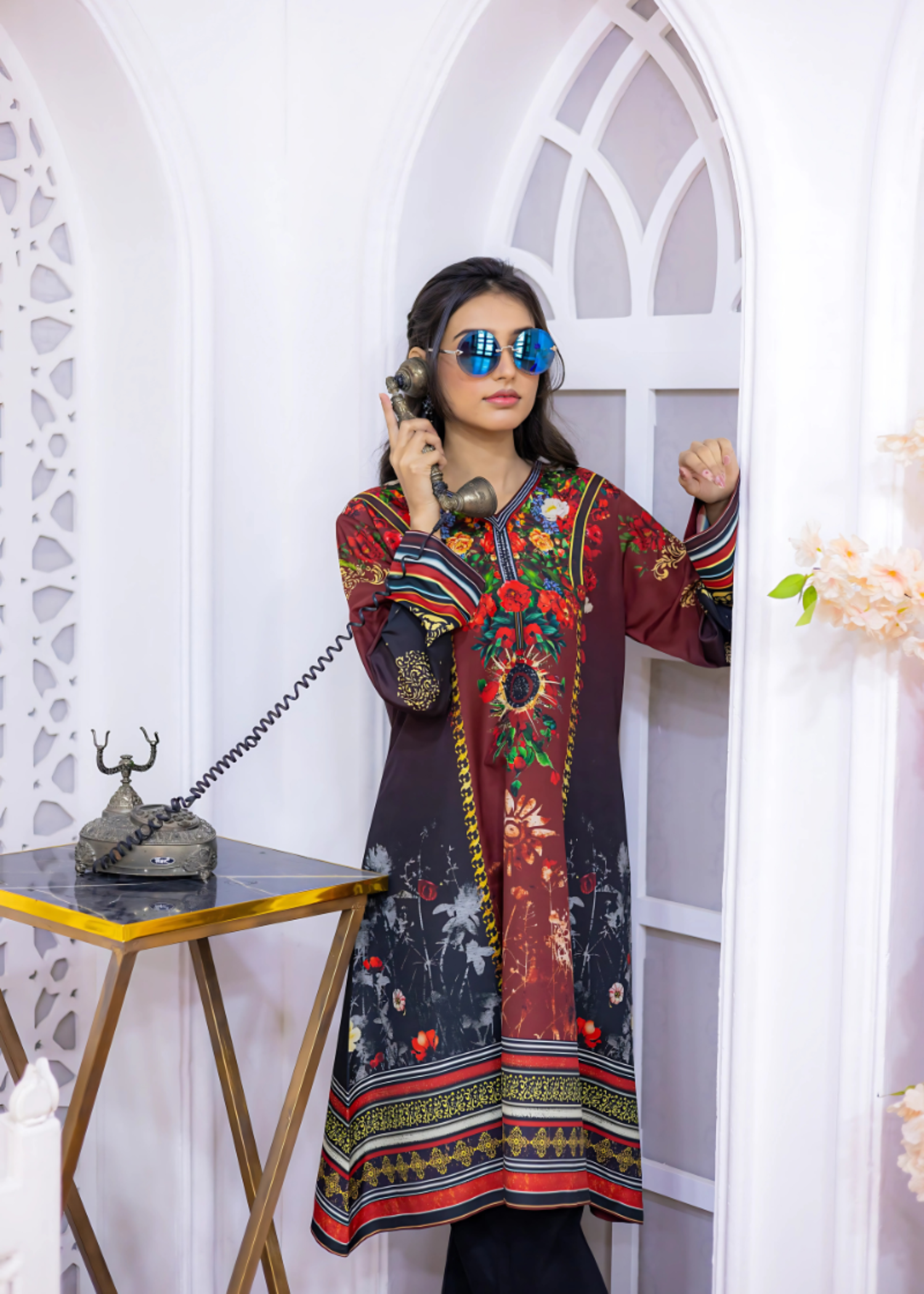 Posheri Ghulabi Shirt Women 1pcs