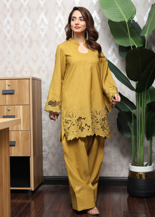 Tessa Golden Patel Pret Women 2pcs