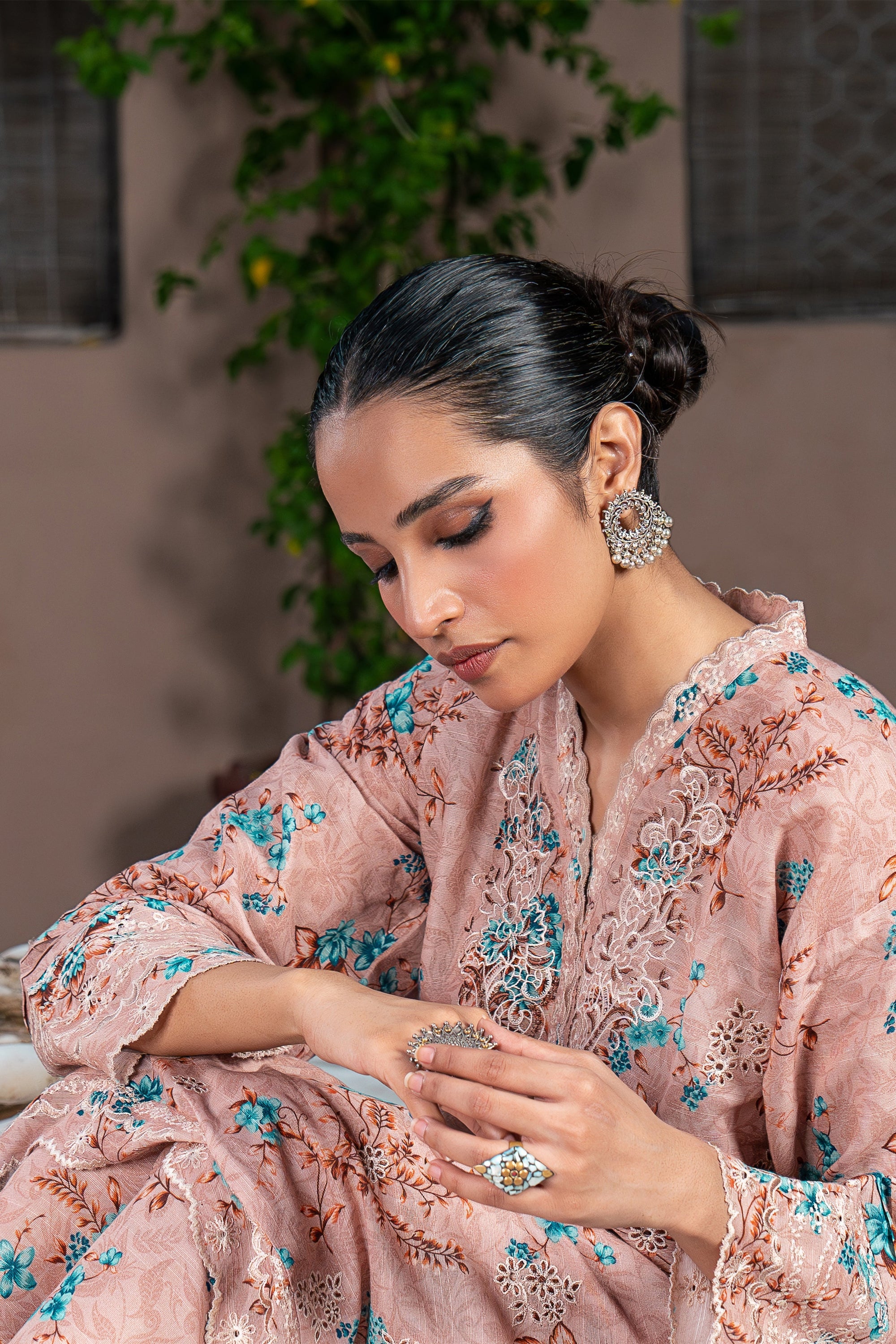 Lakhany Stitched Embroidered Khaddar Women 2pcs