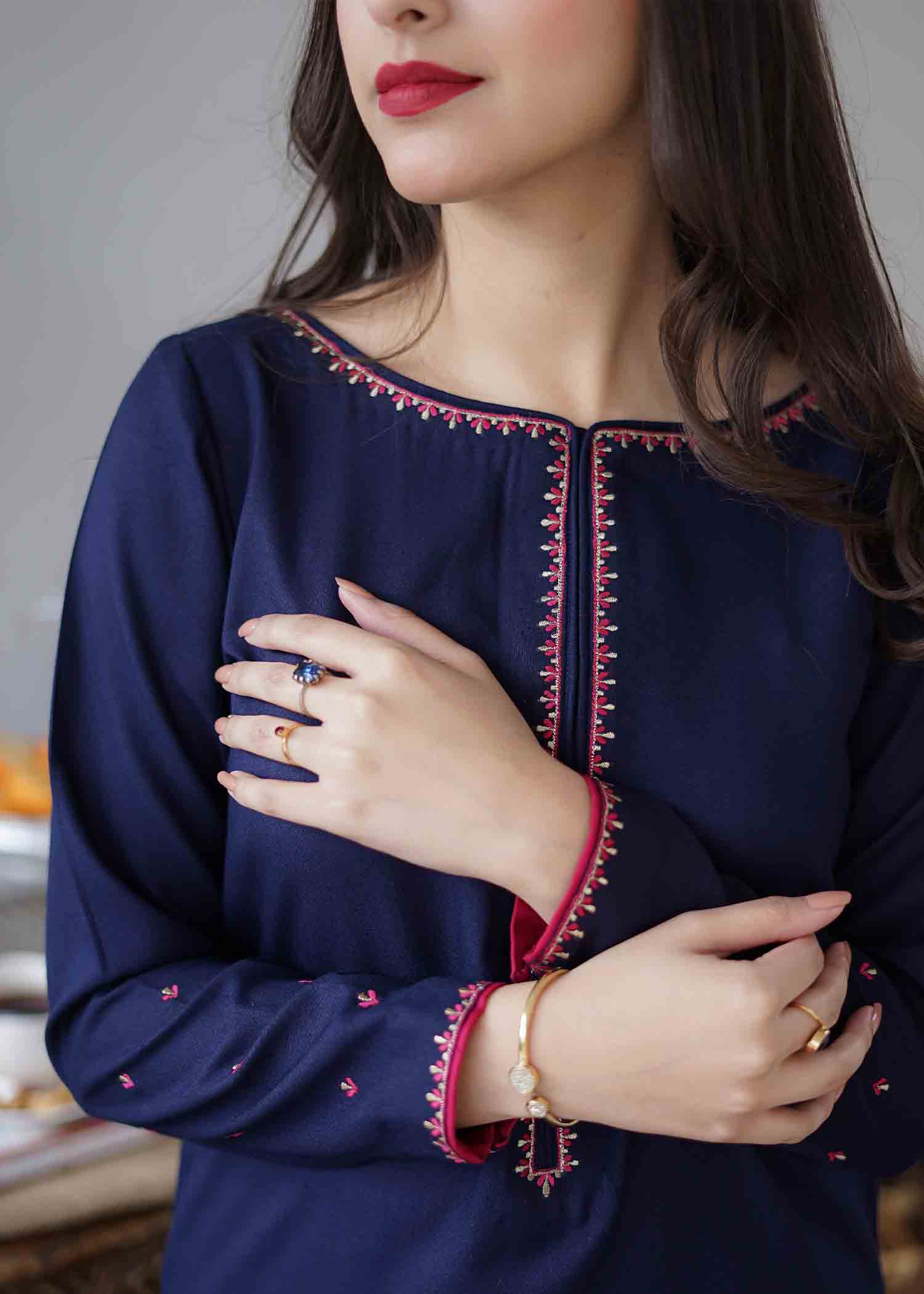 Aisling By Nirmal Blueberry Women 3pcs