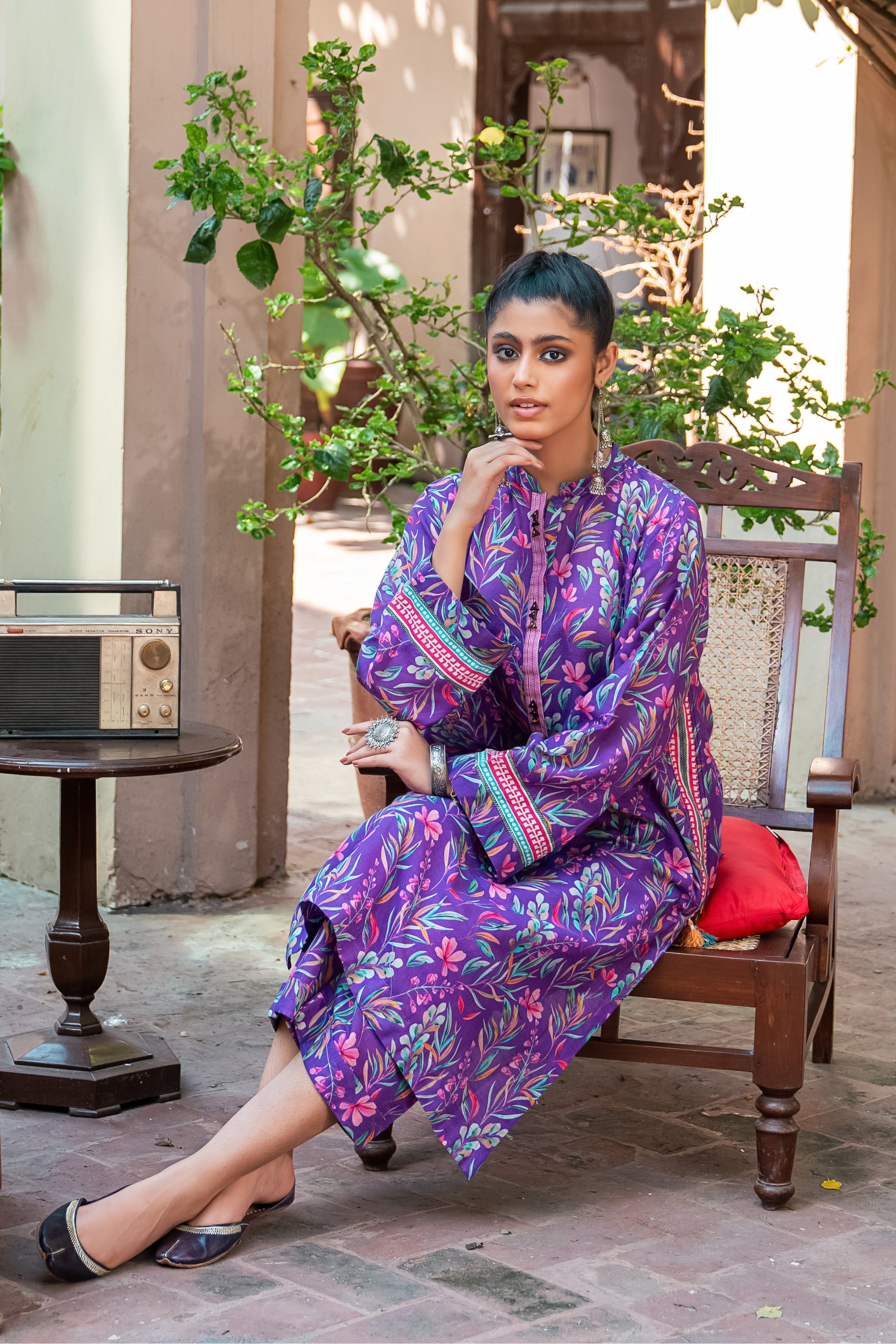 Lakhany Stitched Printed Khaddar Women 2pcs