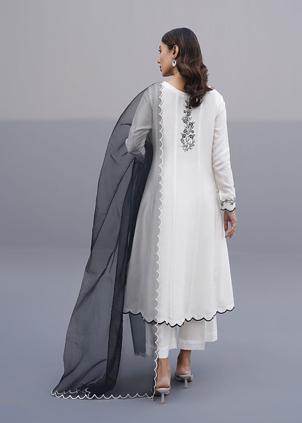 Shades By Abeeha Usman Celestial White Women 3pcs