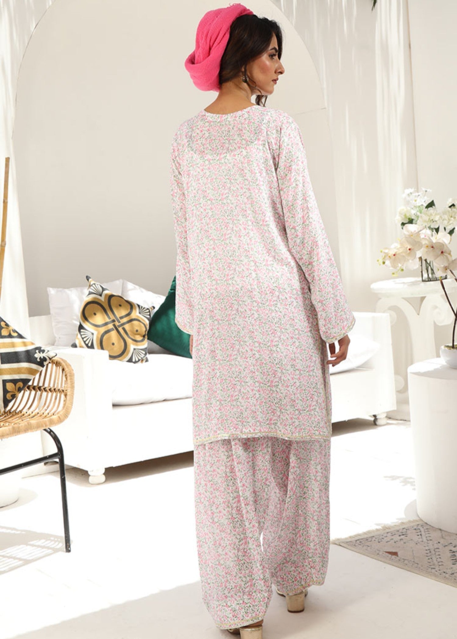 Najia Zia BLOSSOMS PRINTED SUIT (STITCHED) Women 2pcs