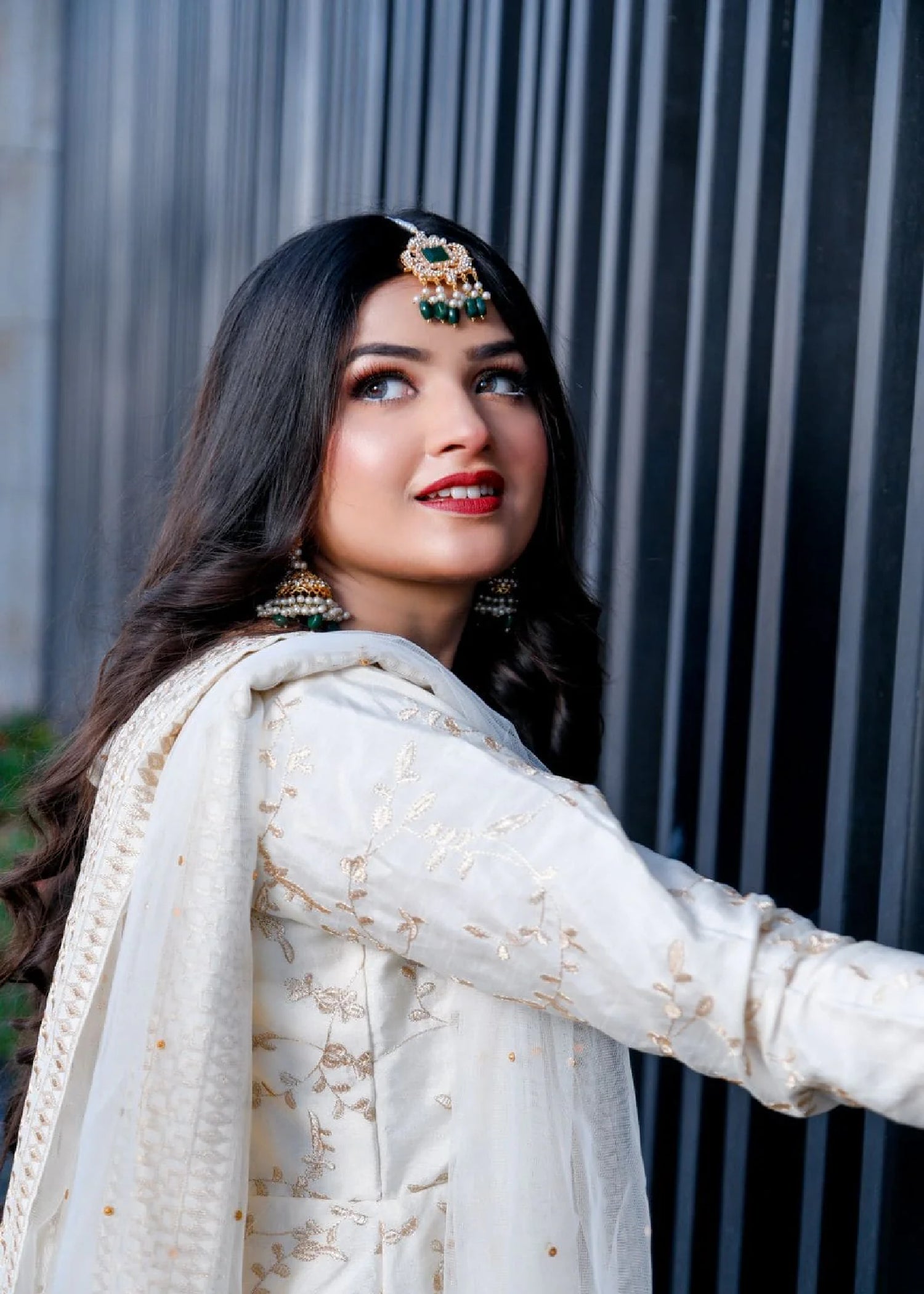 Peraan by SH Ghazal Off White Women 2pcs