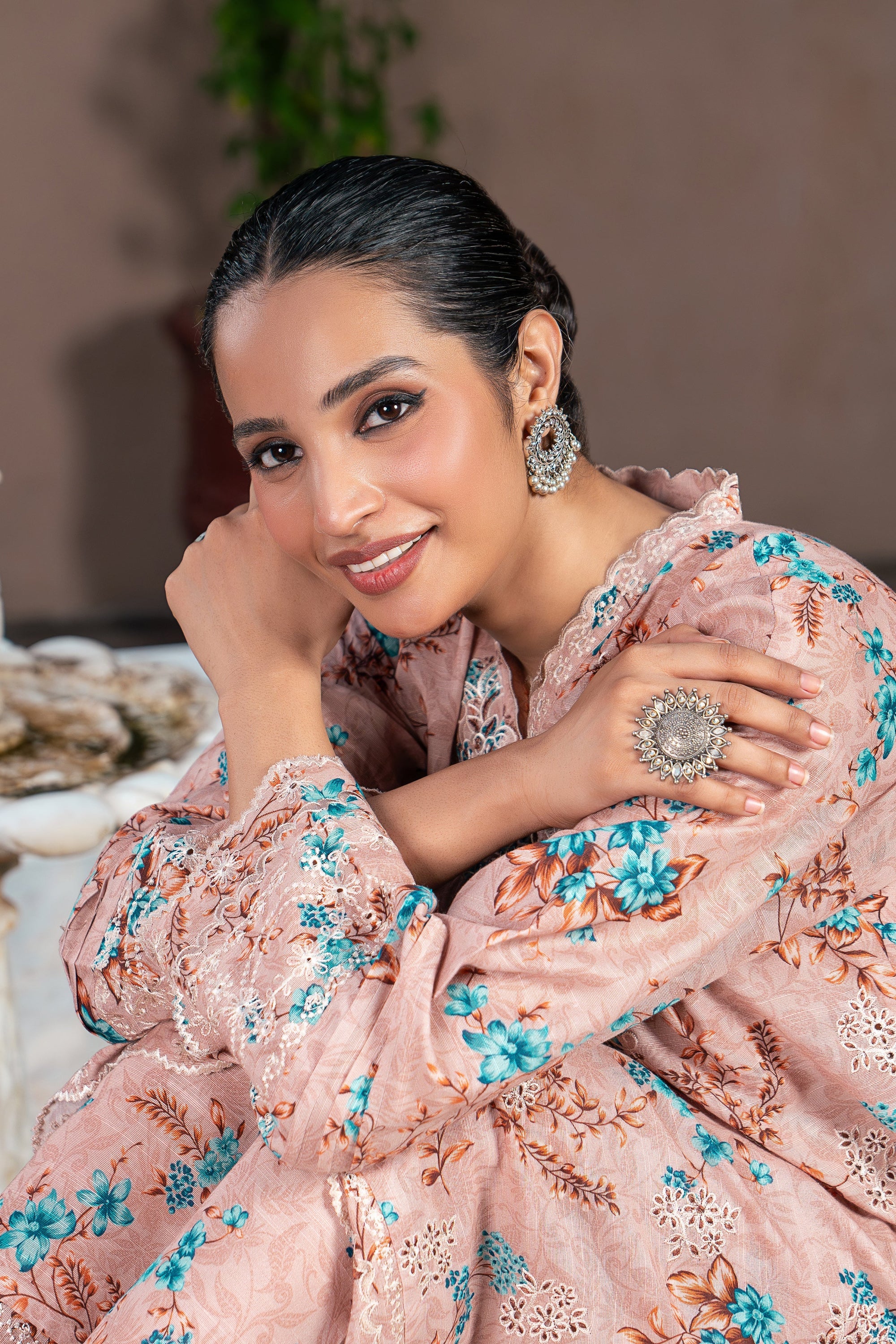 Lakhany Stitched Embroidered Khaddar Women 2pcs