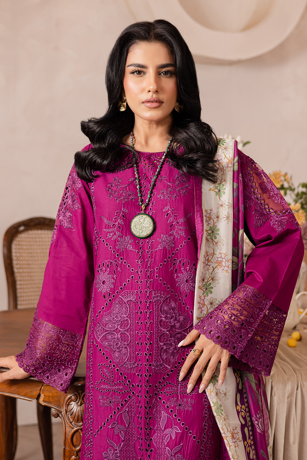 Esra Embroidered Lawn FL 25 02 Women 3pcs