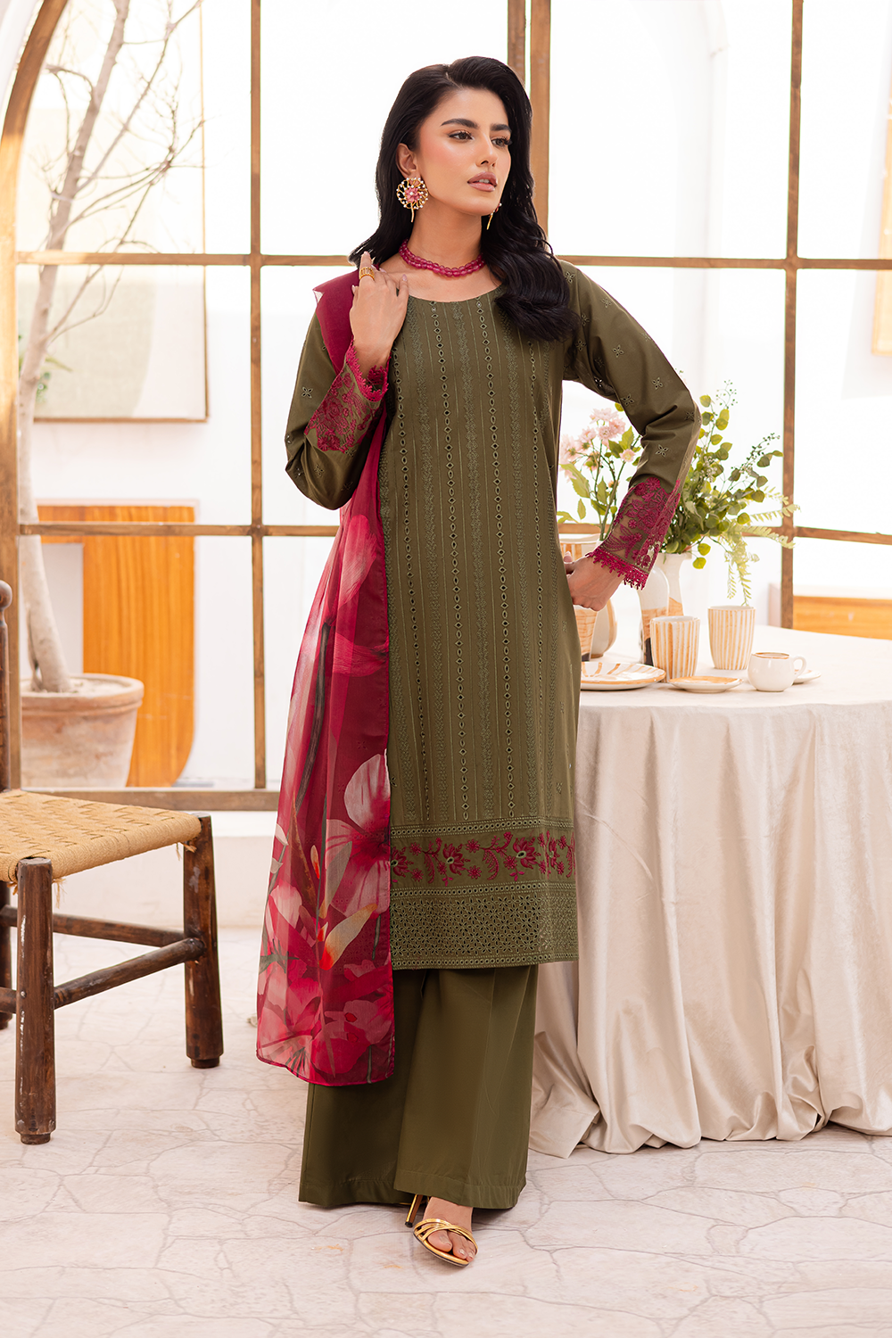 Esra Embroidered Lawn FL 25 03 Women 3pcs