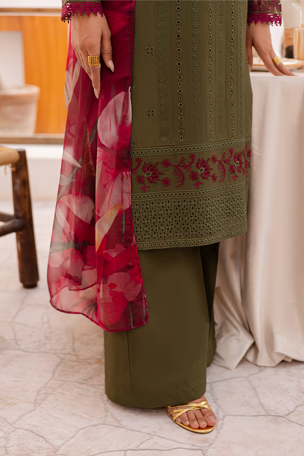 Esra Embroidered Lawn FL 25 03 Women 3pcs