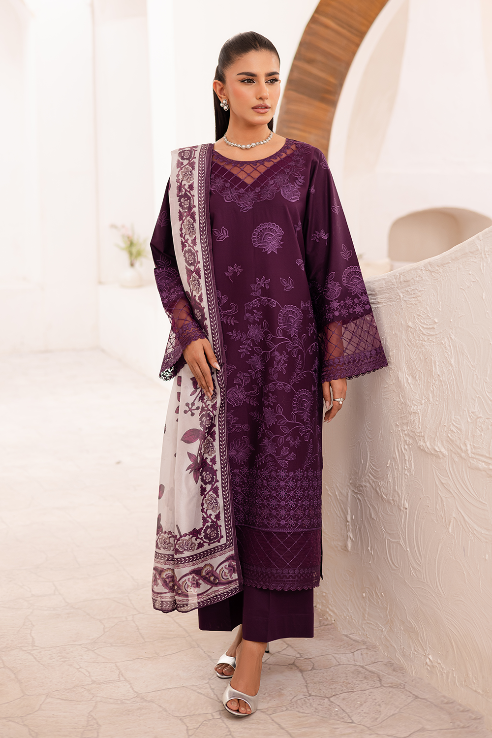Esra Embroidered Lawn FL 25 08 Women 3pcs
