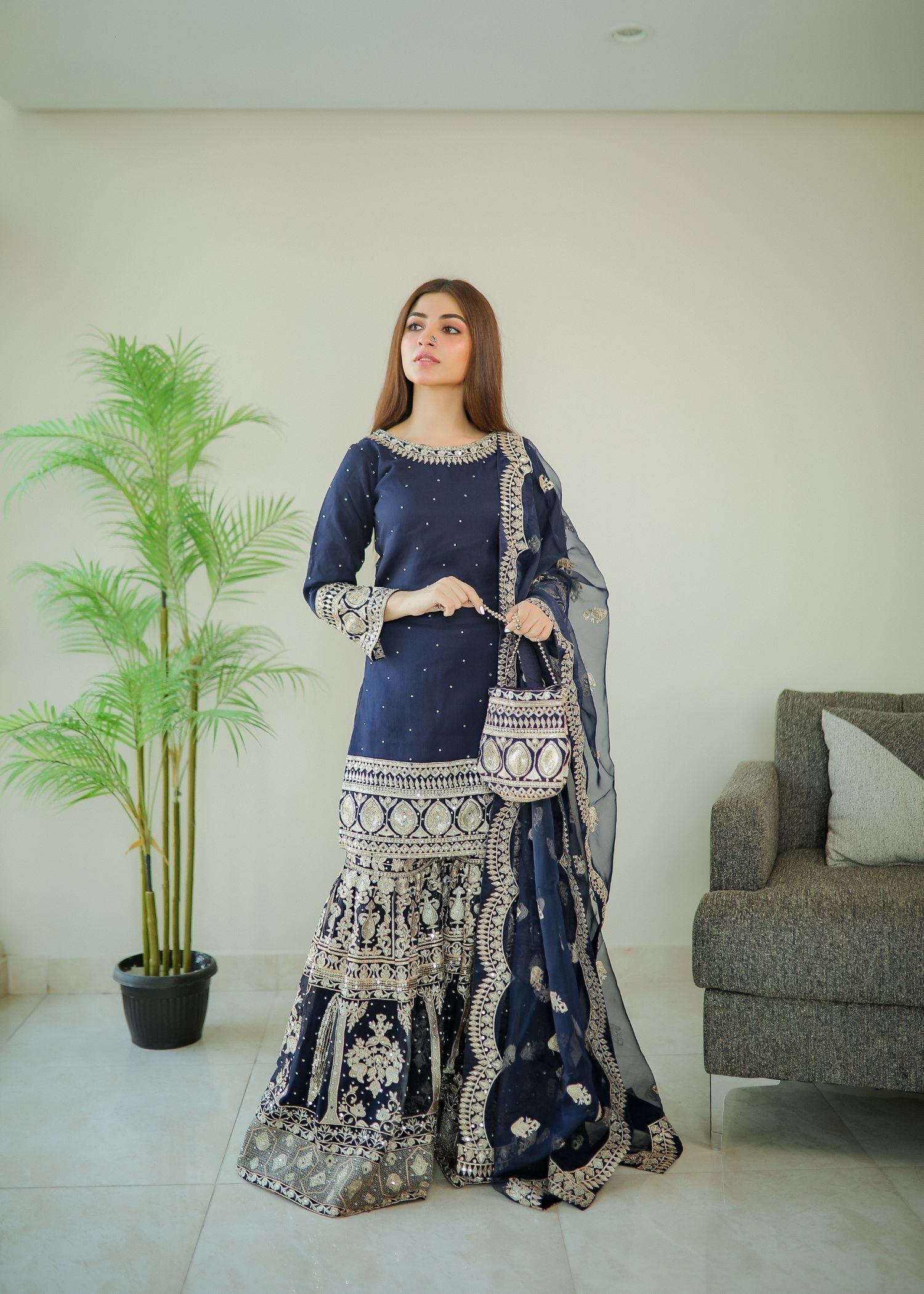 Haseens Official Anchal Women 4pcs