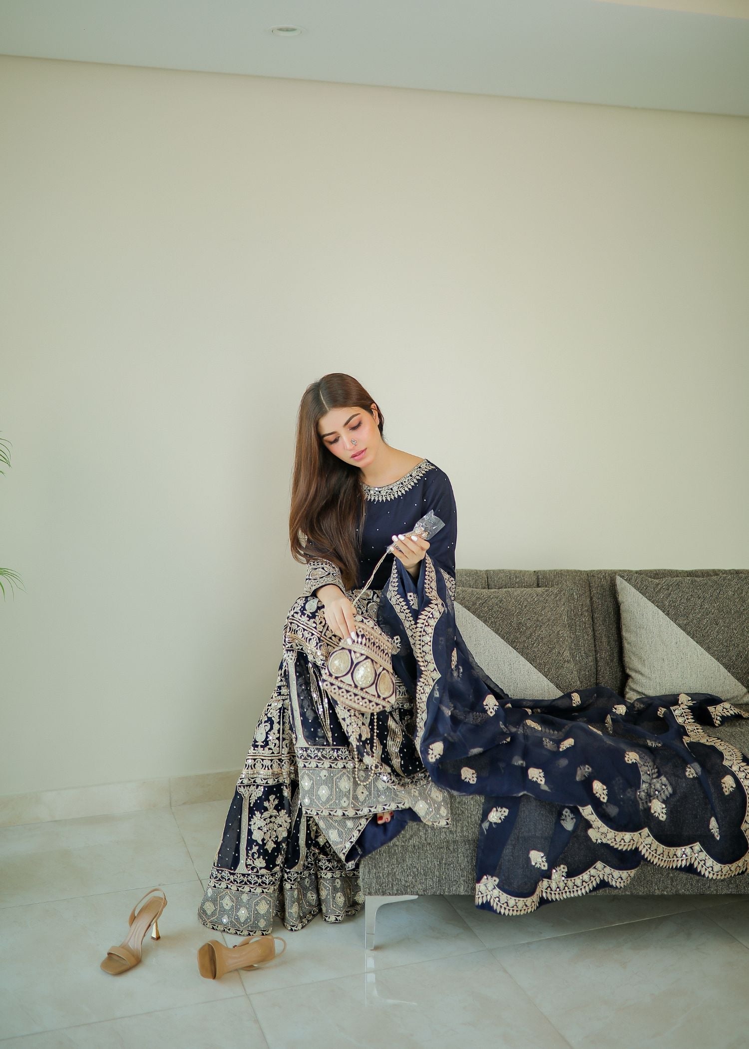 Haseens Official Anchal Women 4pcs