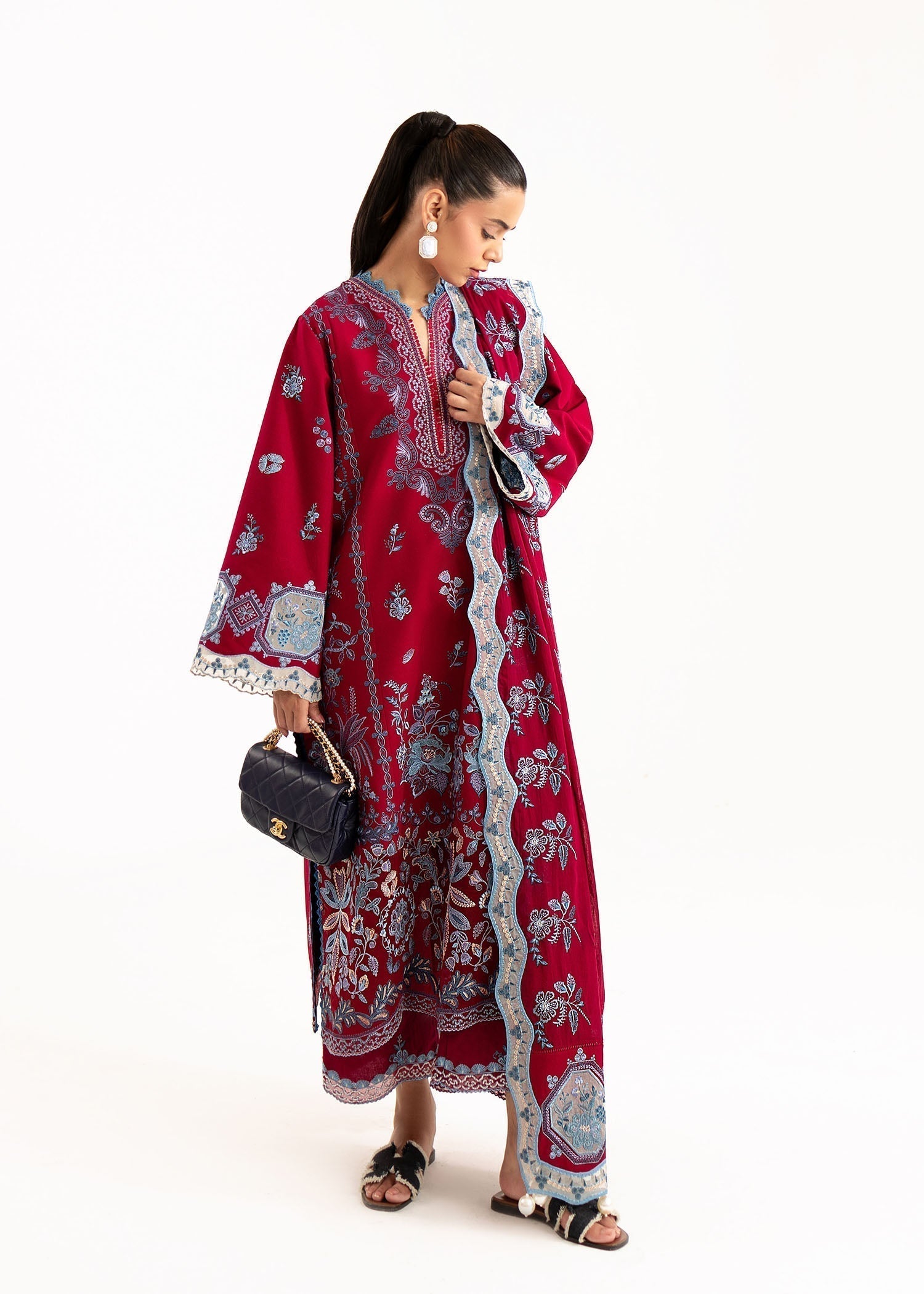 Sadaf Fawad Khan KOI A Women 3pcs