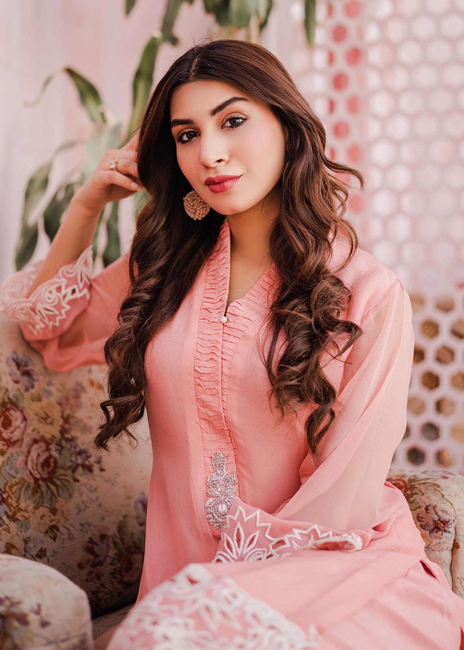 Manaal Arfeen Pretty Pink