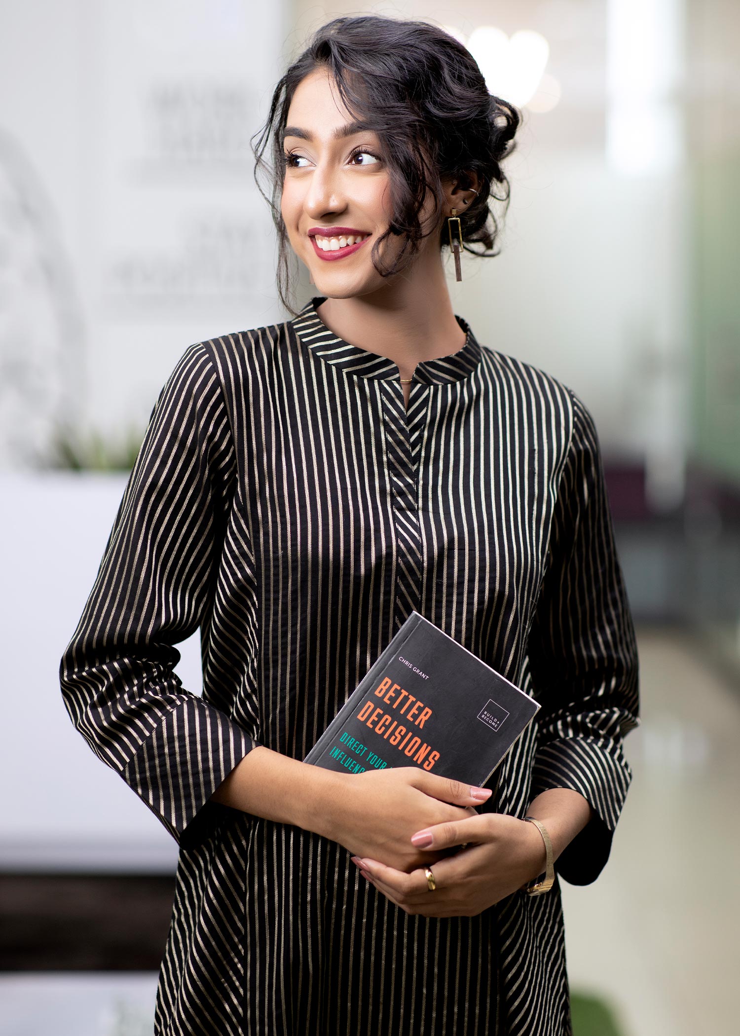 Eraj Hussain Wednesday Team Meetings — Black Kurta Placket Women 1pcs