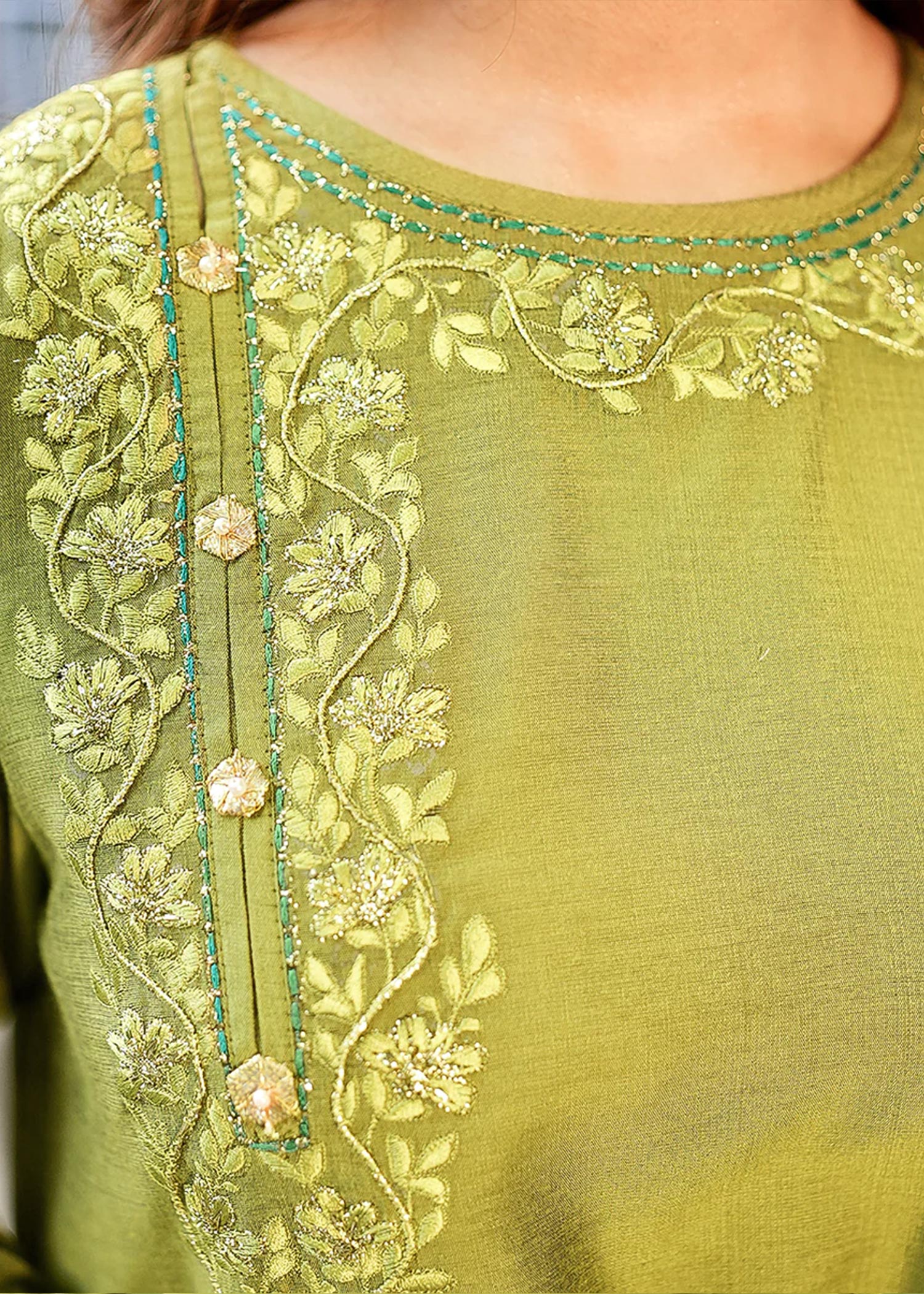 Maroon By Iqra Chaudhry Olive Women 3pcs