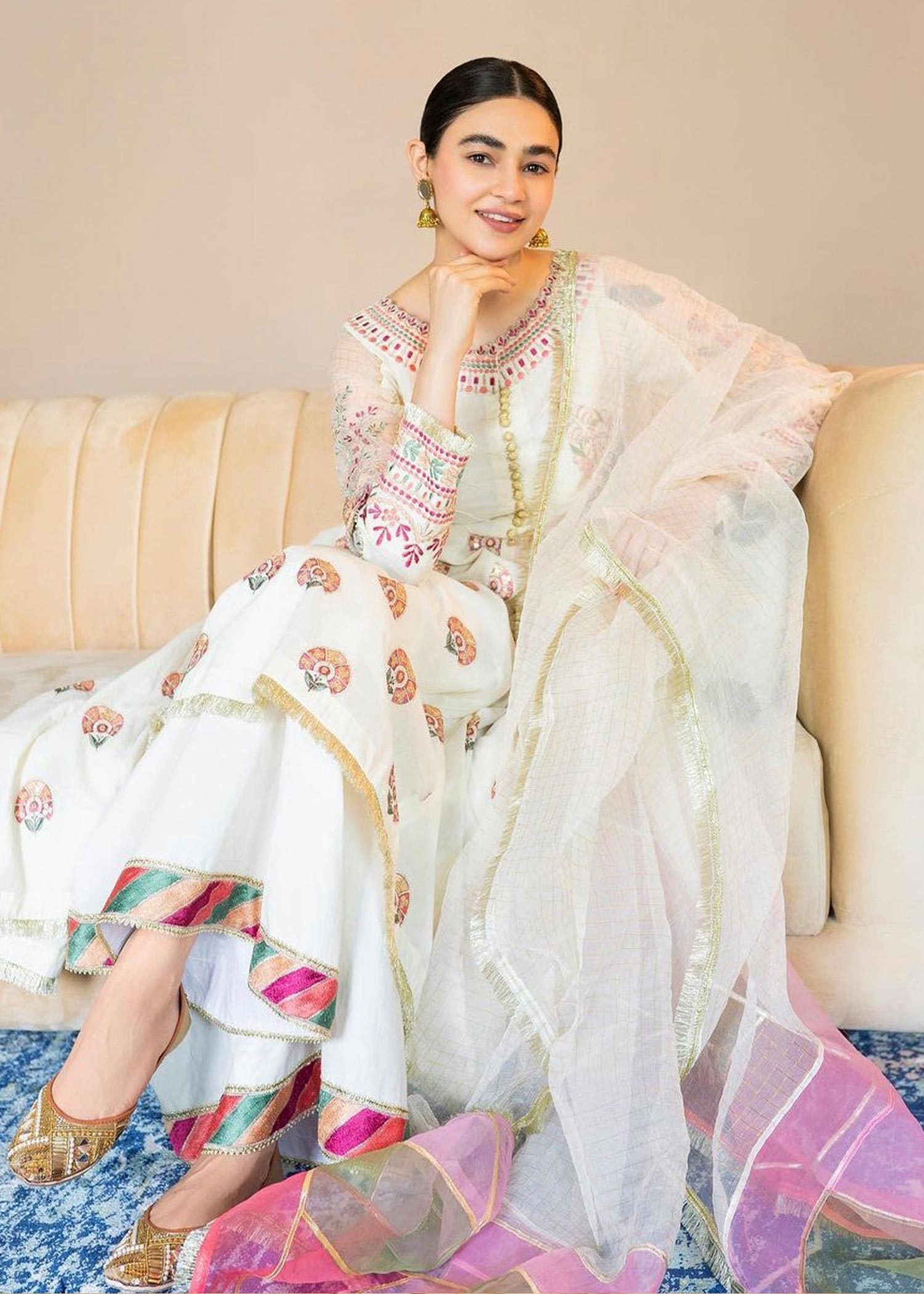 Maria Osama Aashnaa Women 3pcs