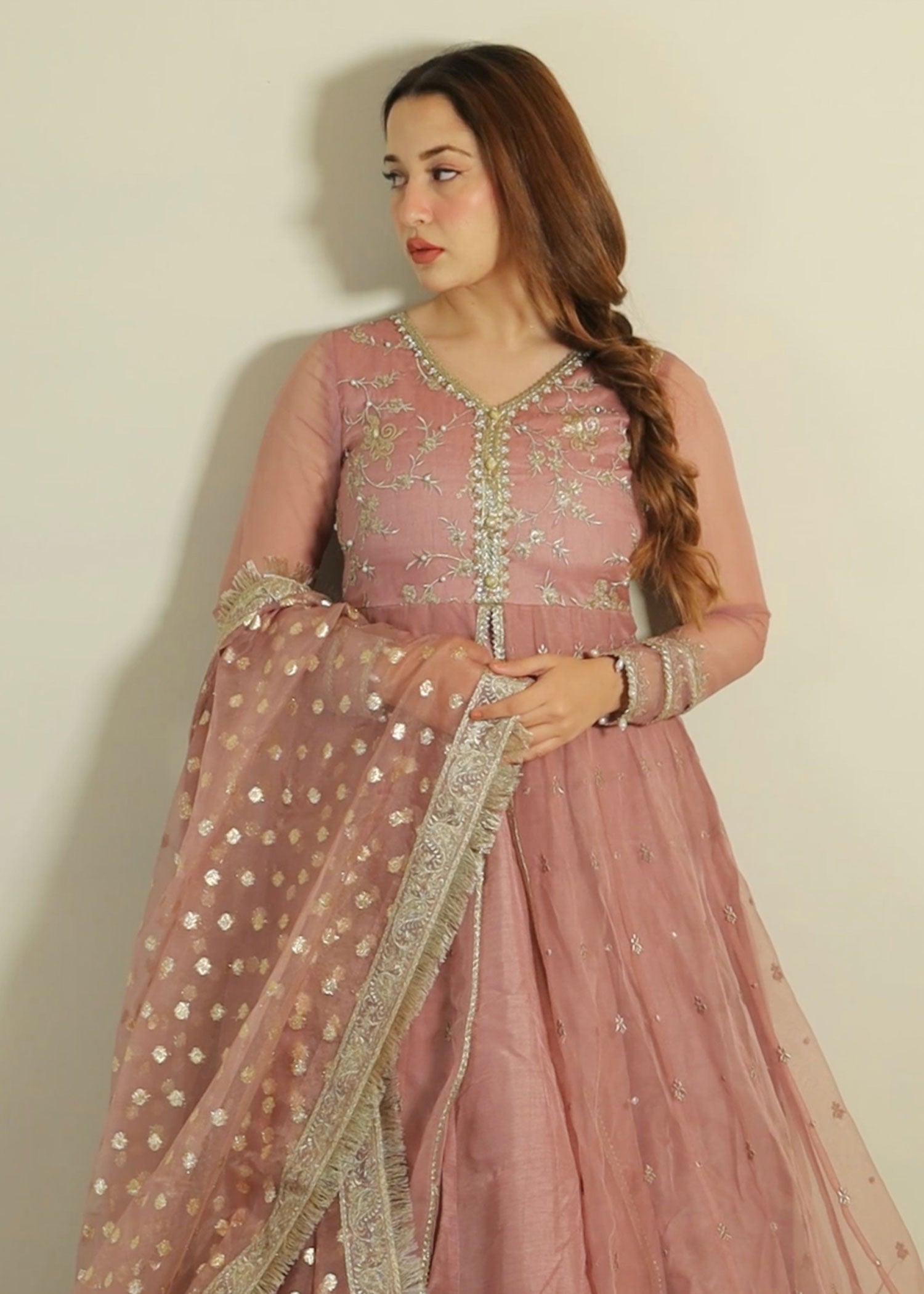 Rang-e-Haya Zarnash (lylic pink) Women 4pcs