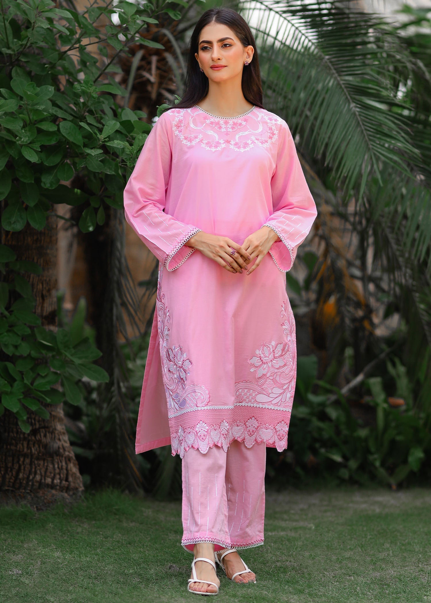 Bareeq Outfits Bahaar Women 3pcs