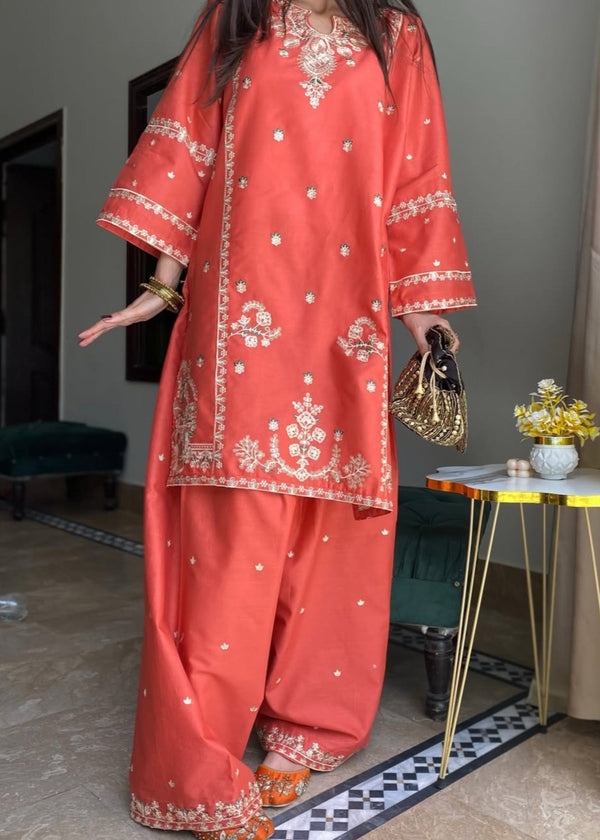 Tehzeeb Libas JANNAT LAWN FARSHI Women 2pcs