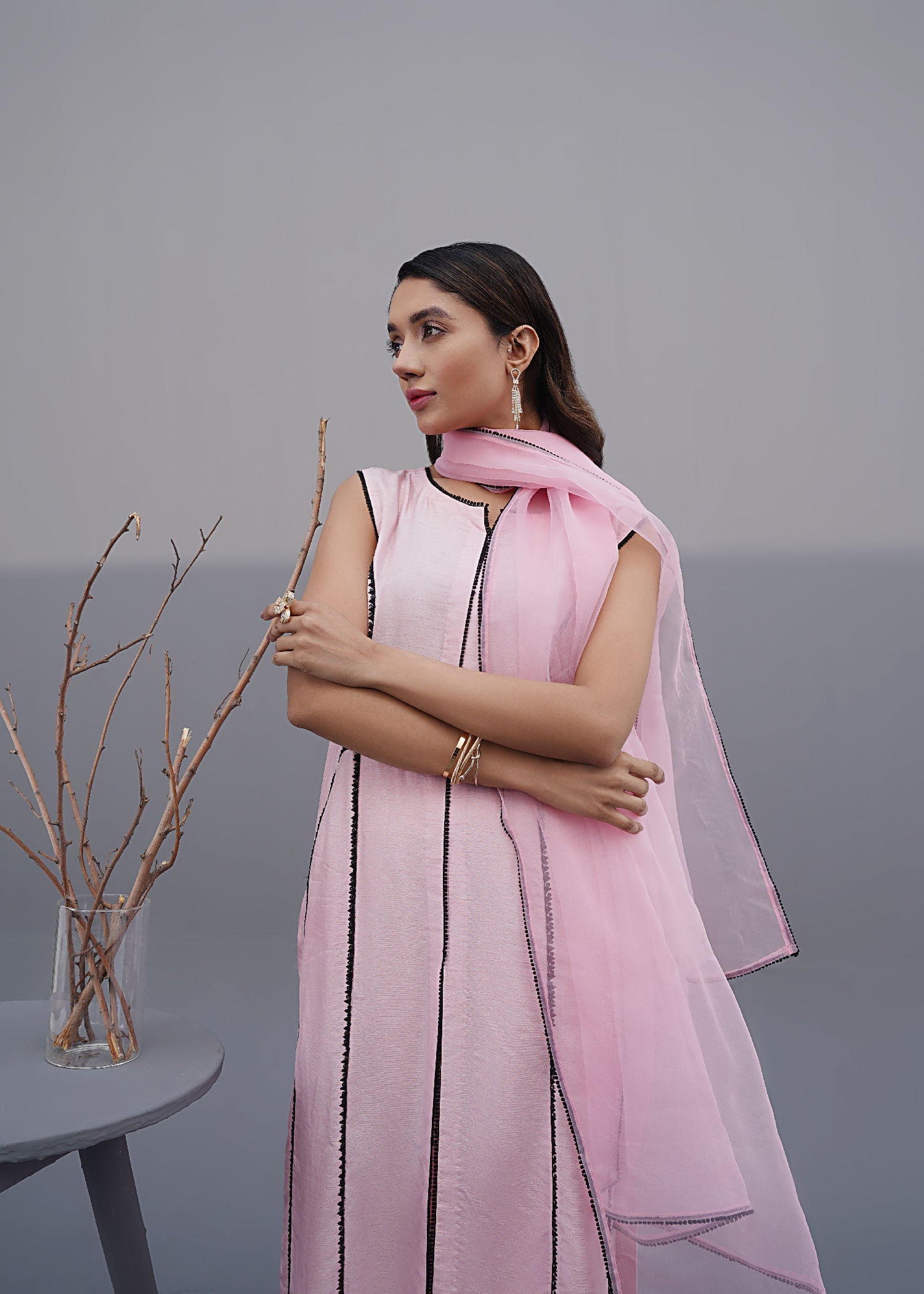 Shades By Abeeha Usman Pink Mirage Women 2pcs