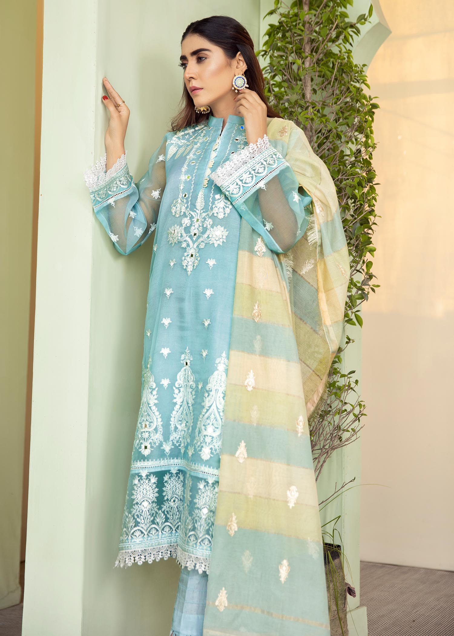 Zoya & Zaha Ferozi desire Women 3pcs