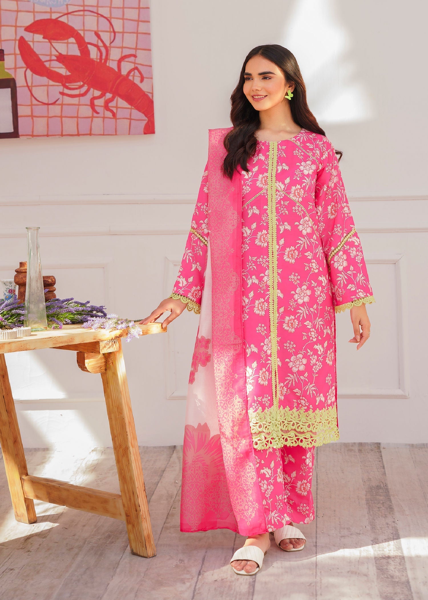 Ghulabri FLAMINGO Women 2pcs
