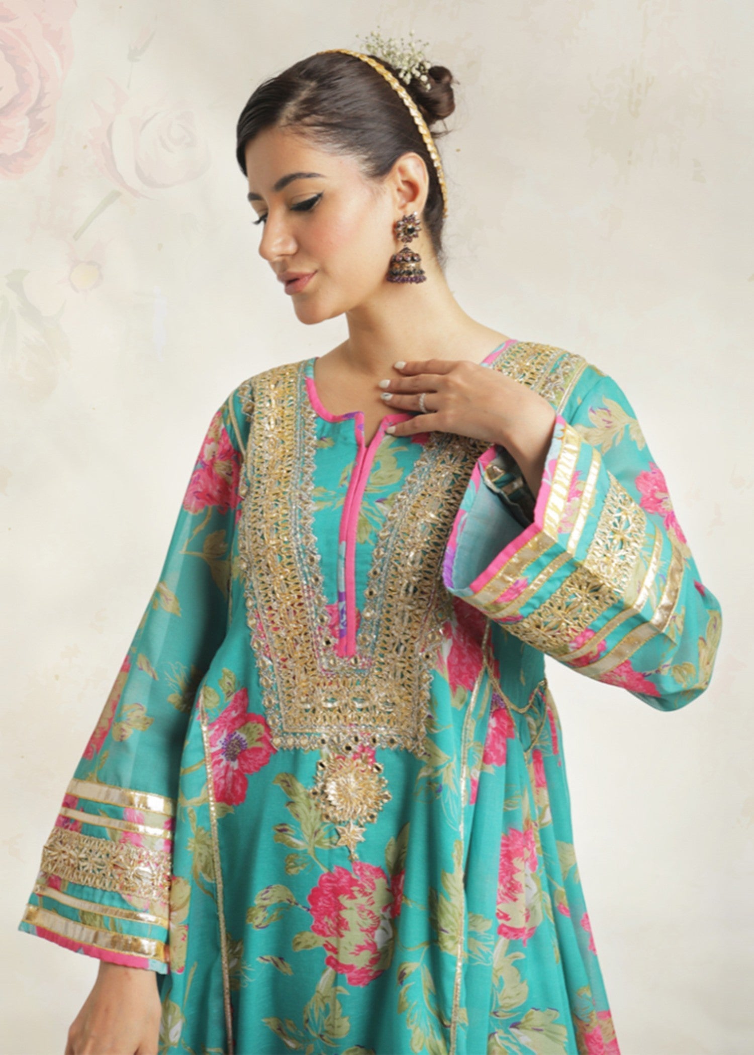 Gulenoor Bhopali Women 3pcs