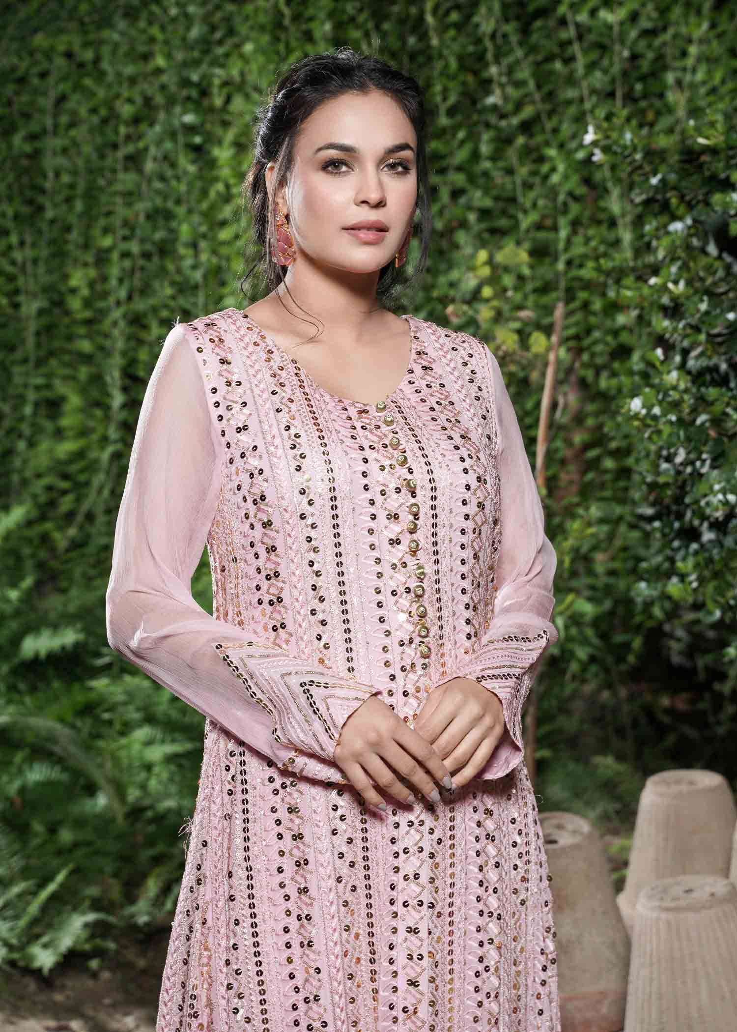 Rang-e-Haya Ufaq/Pink Women 4pcs