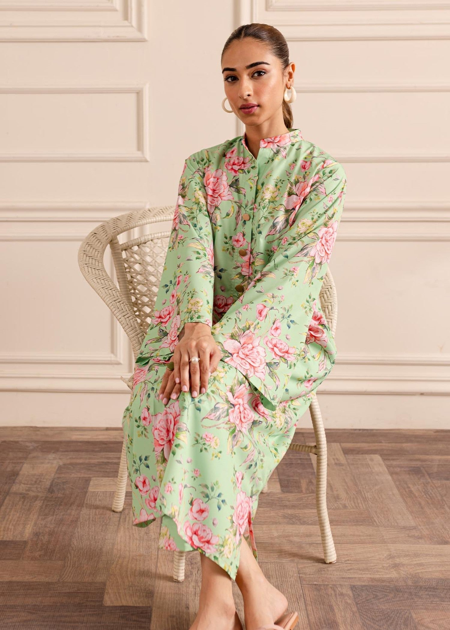 Peach Republic Printed Suit 09 Women 2pcs