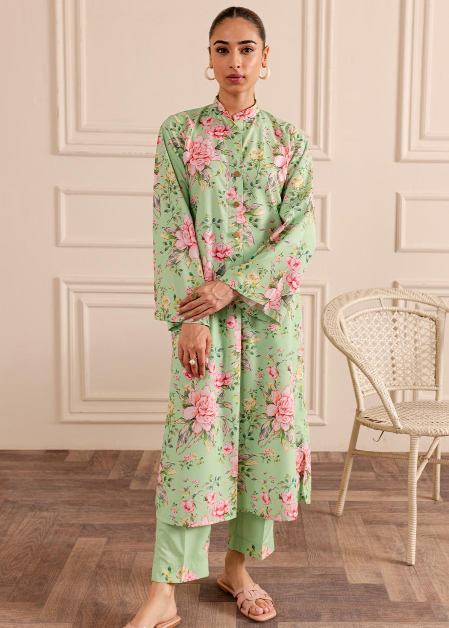 Peach Republic Printed Suit 09 Women 2pcs