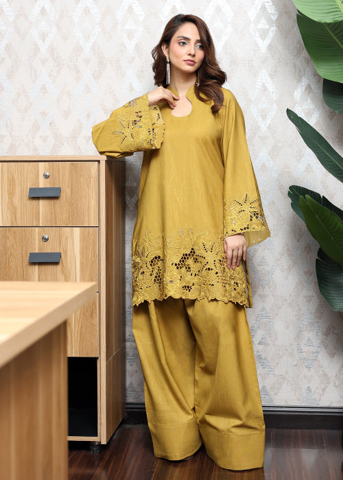 Tessa Golden Patel Pret Women 2pcs