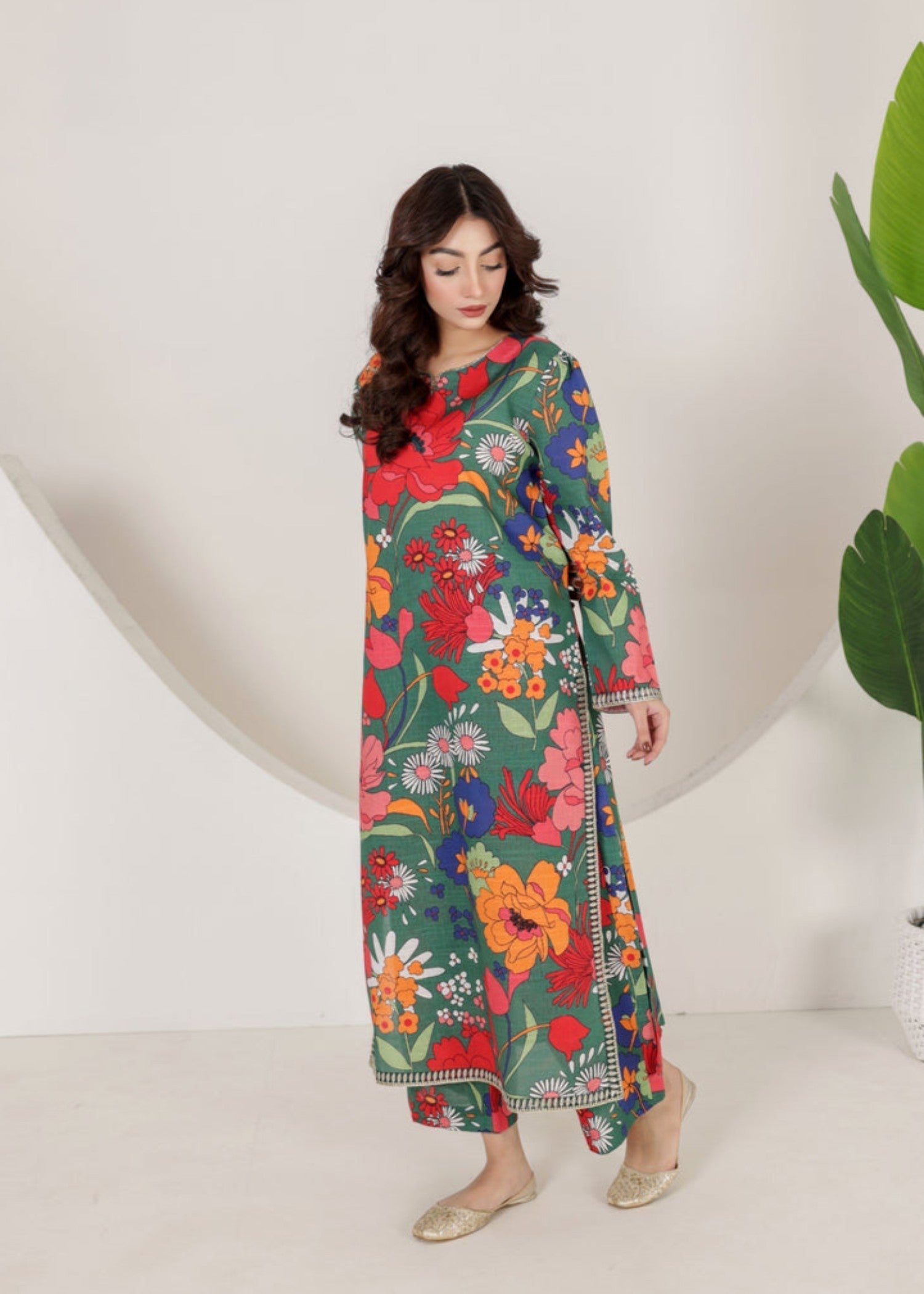 Chaudhary Arts Meena Printed Women 2pcs