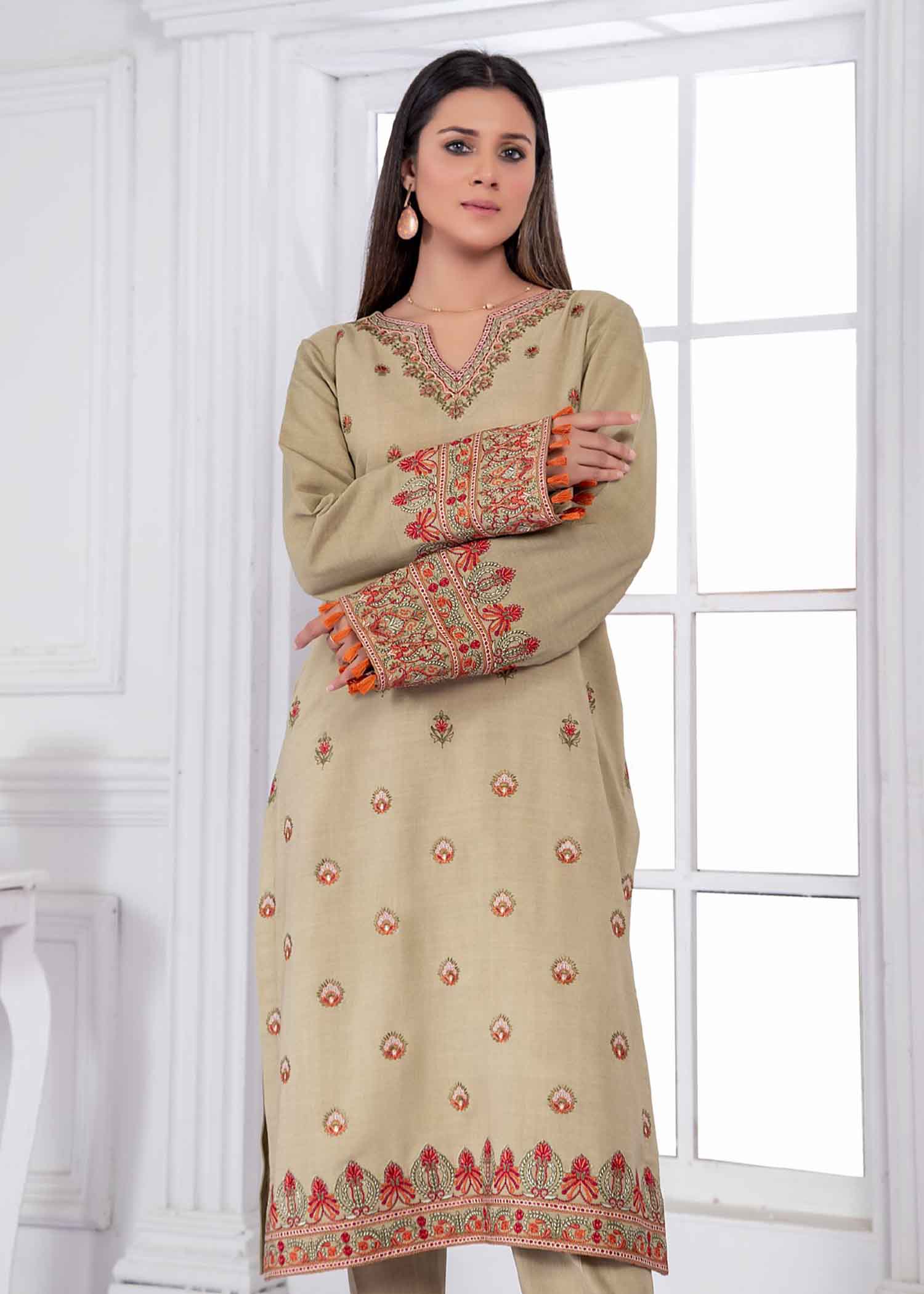 Sifa Phulkari Women 1pcs