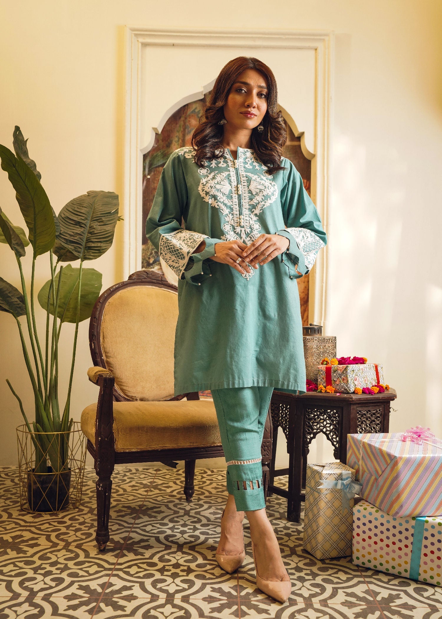 Khatepoesh Emerald Women 2pcs