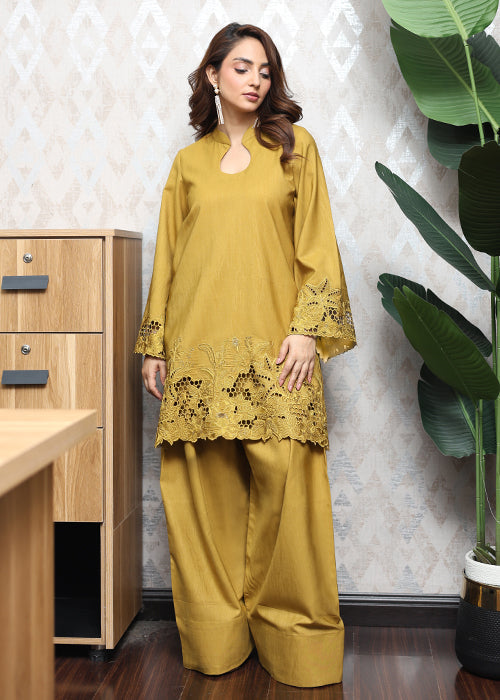 Tessa Golden Patel Pret Women 2pcs