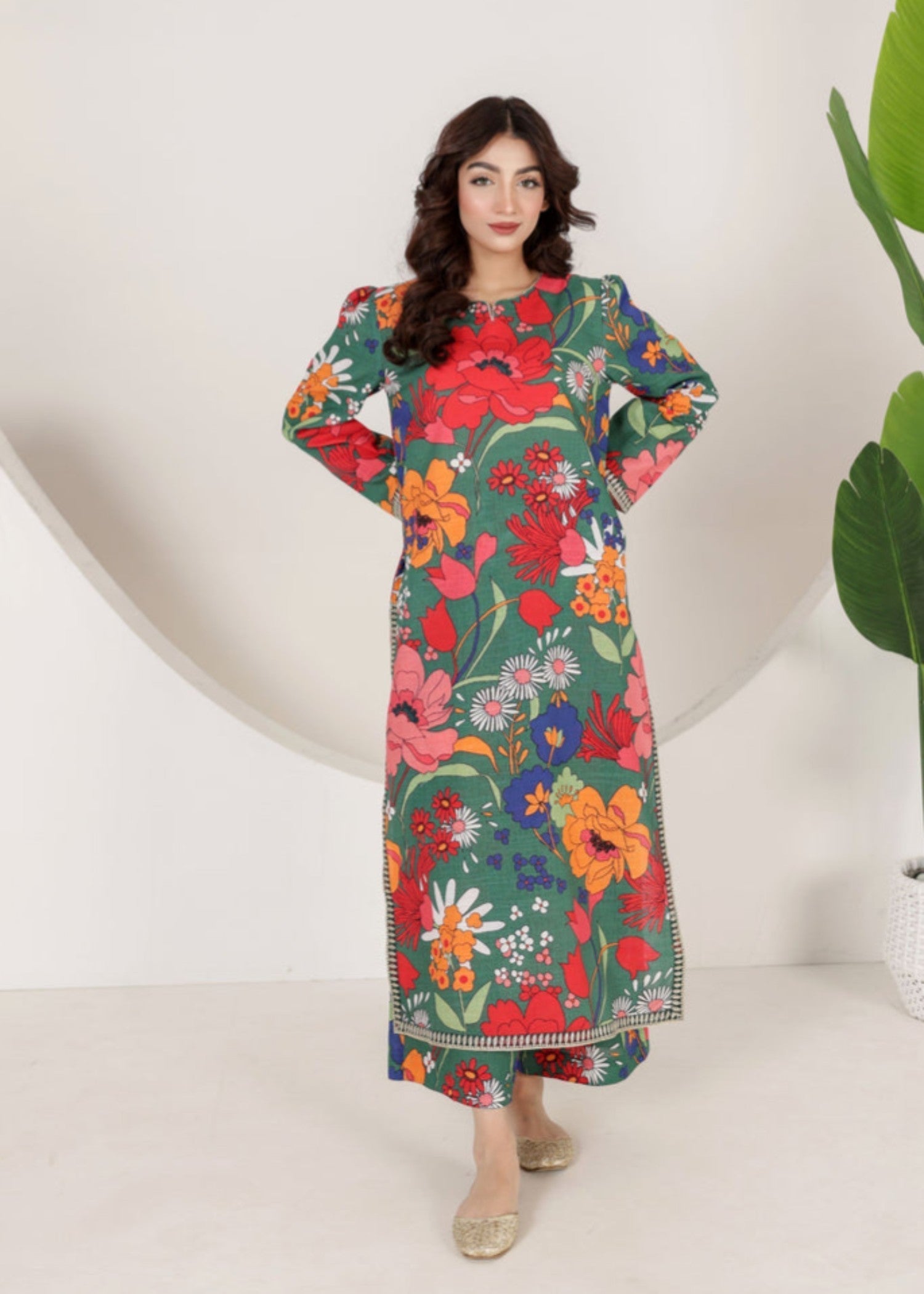 Chaudhary Arts Meena Printed Women 2pcs