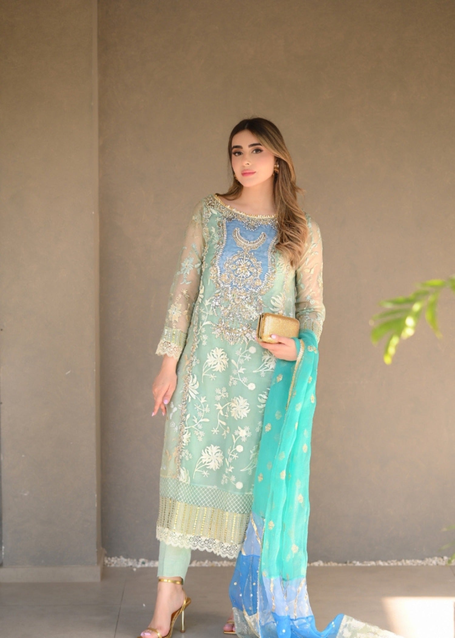 Rj’s Pret SEAFOAM FLASH| GLEE| RJS PRET Women 3pcs