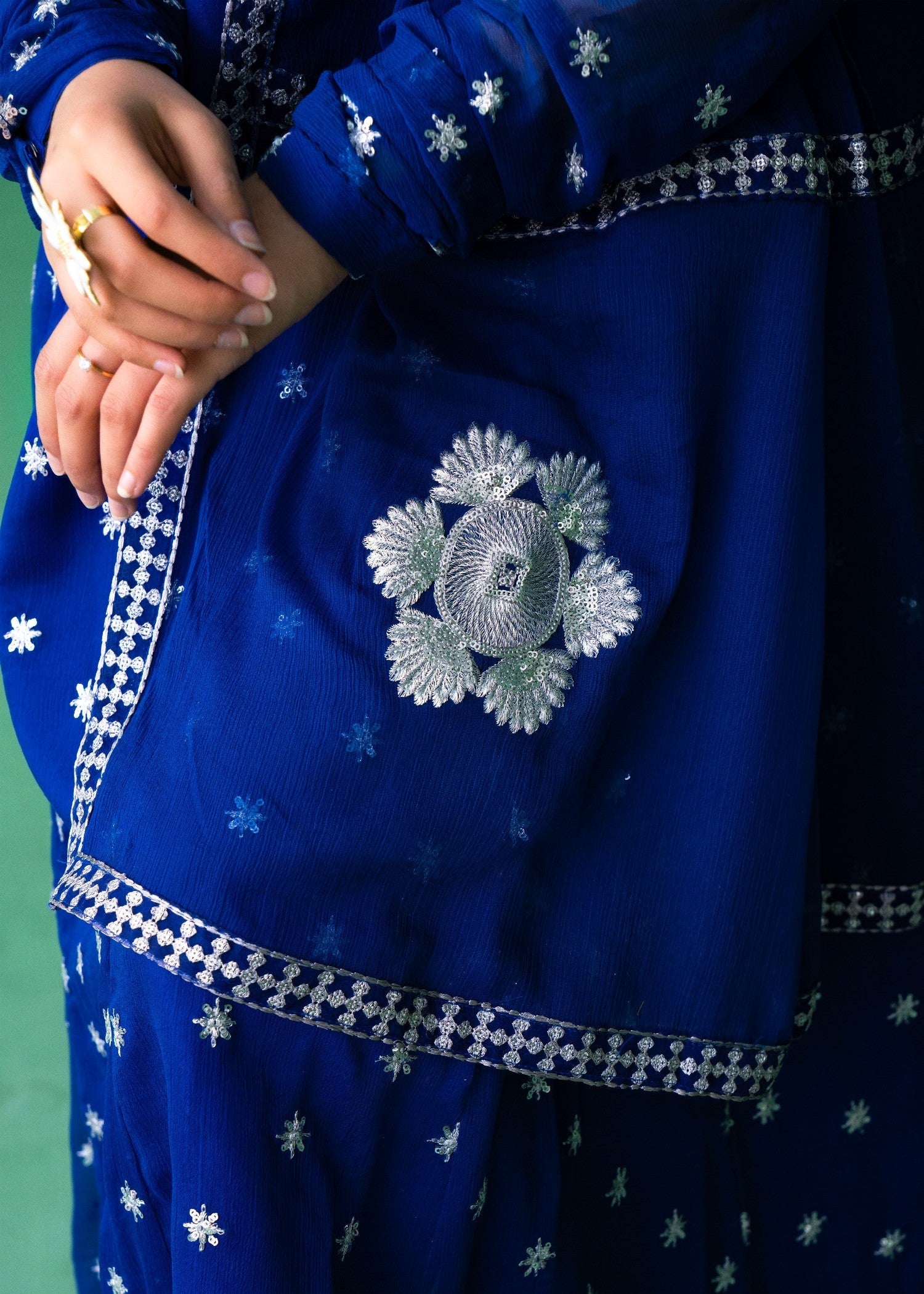 Style Saga 2178 Ink Blue Women 3pcs