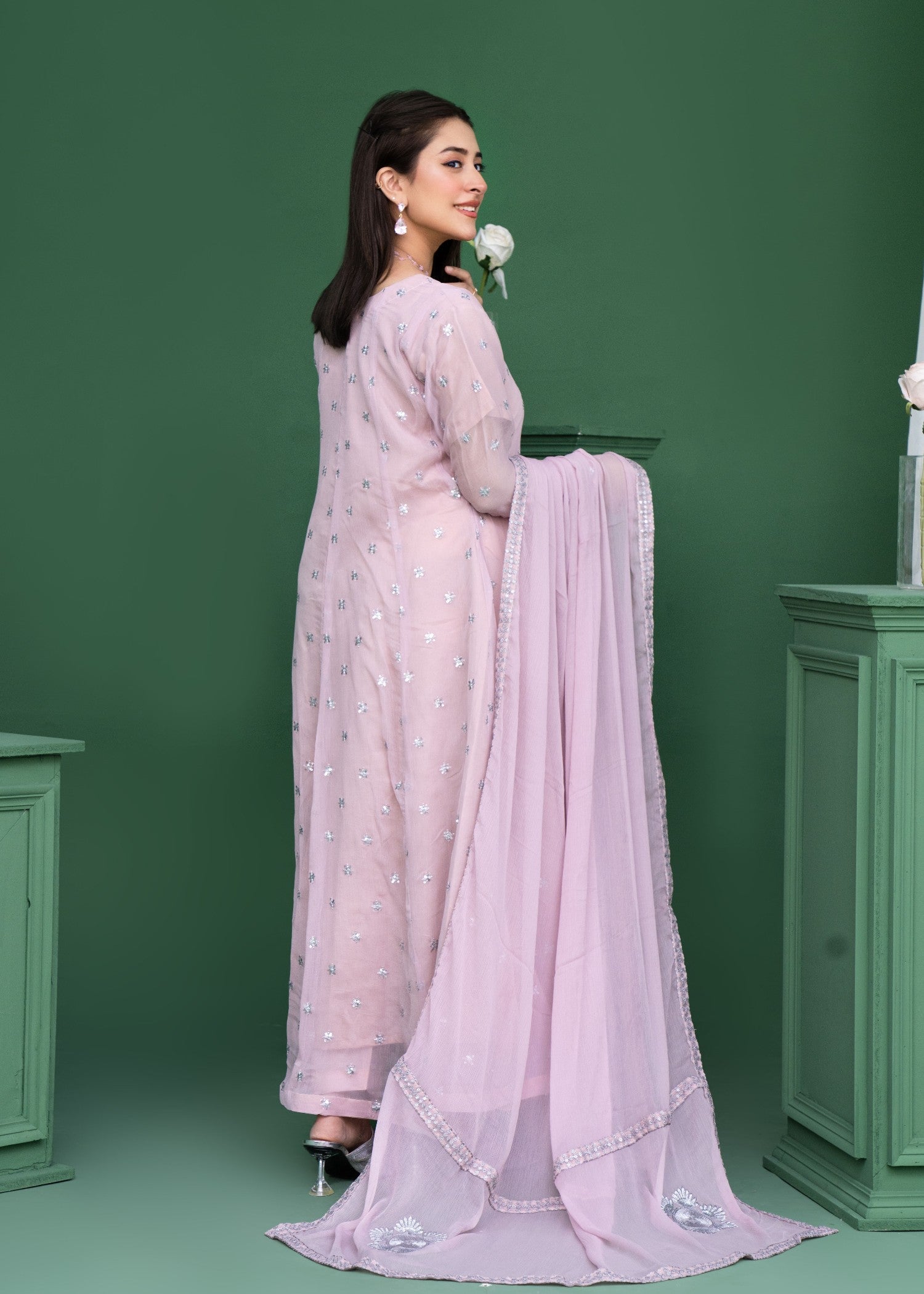 Style Saga 2178 Light Pink Women 3pcs