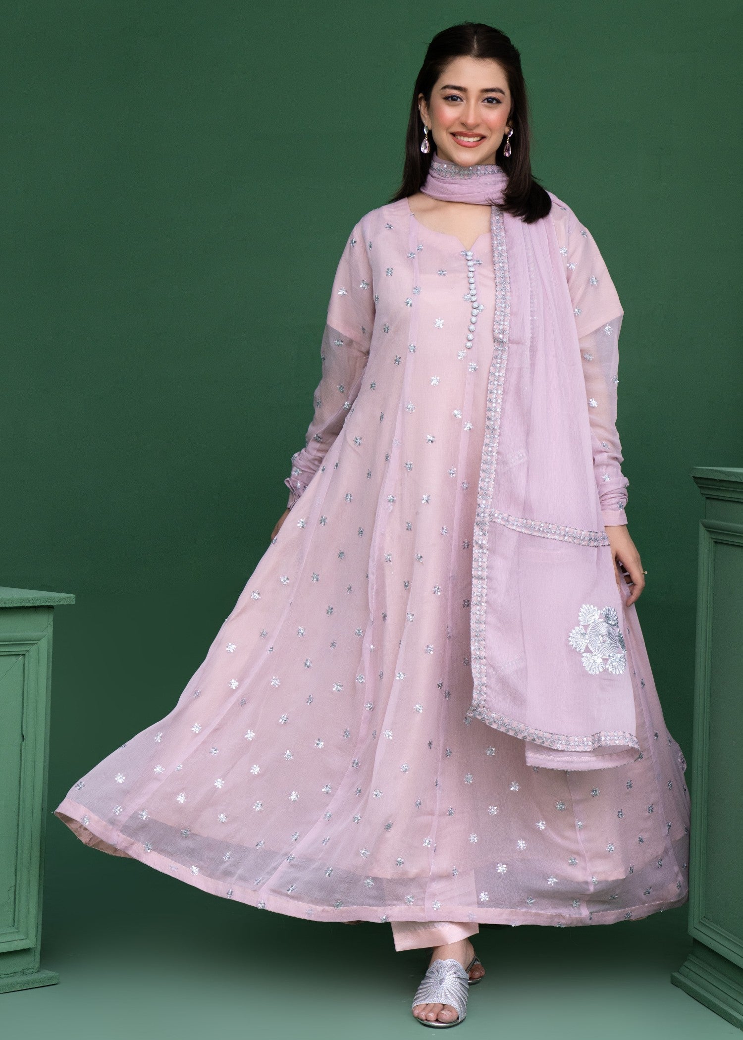 Style Saga 2178 Light Pink Women 3pcs