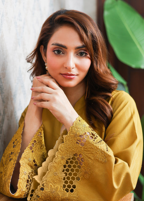 Tessa Golden Patel Pret Women 2pcs