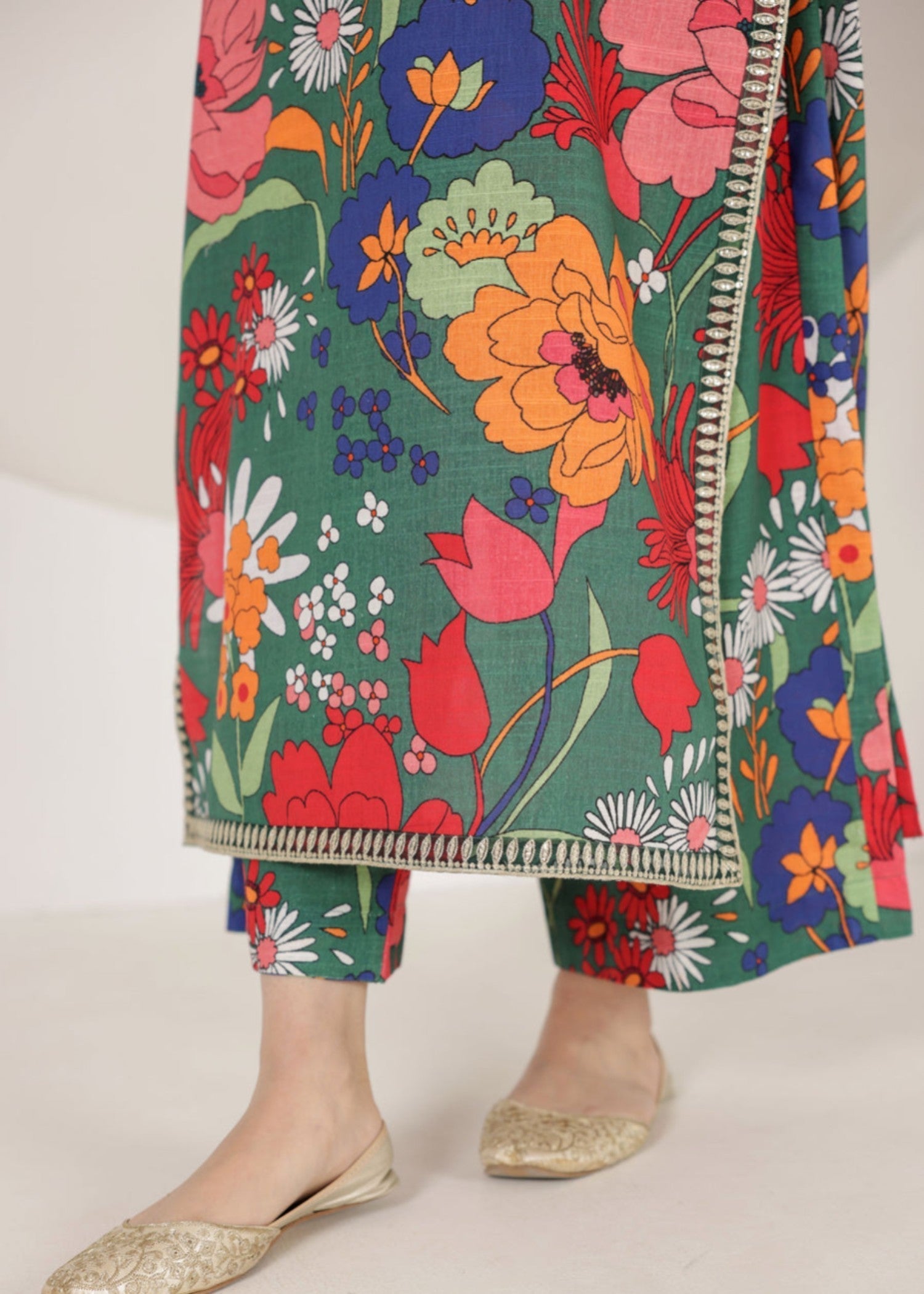 Chaudhary Arts Meena Printed Women 2pcs