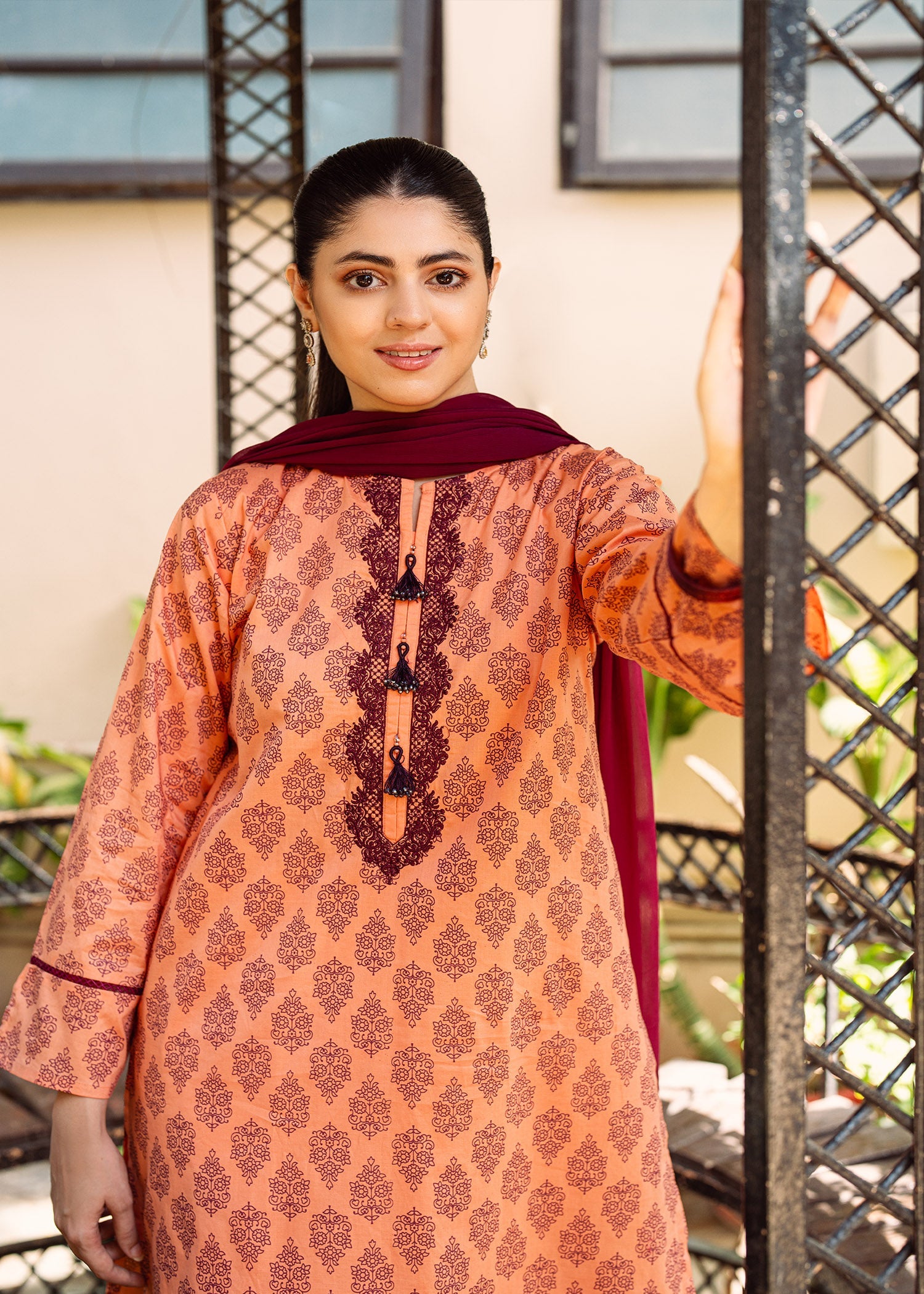 Kumash Textiles Apricot Crush Women Women 3pcs