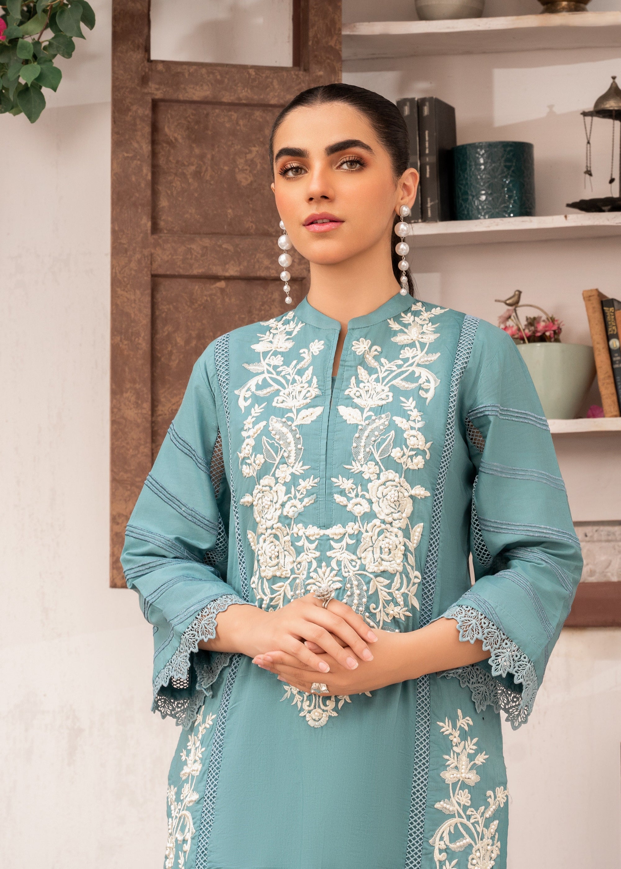 Sahibas By Mirza Aquamarine Women 2pcs