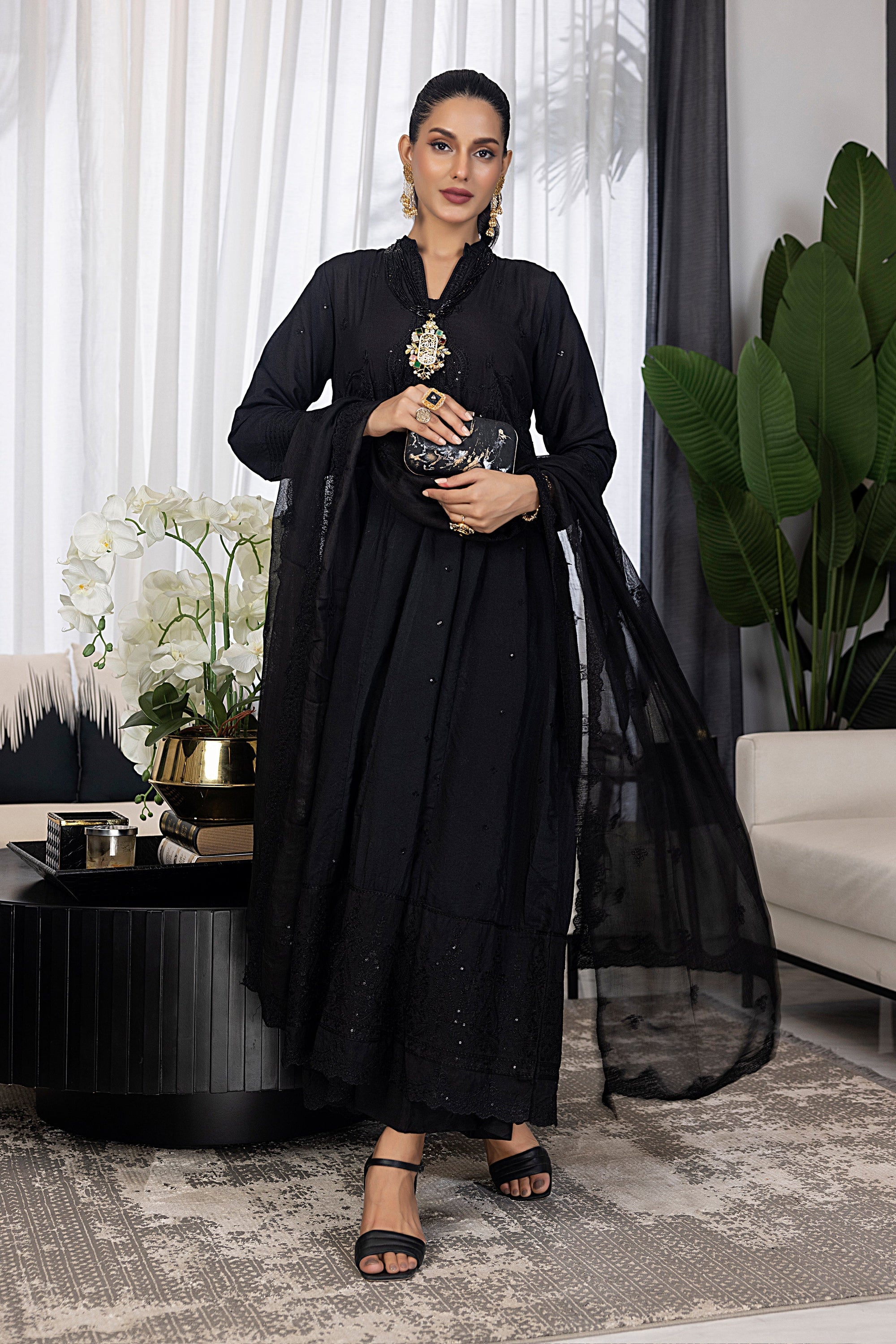 Lakhany Ready to wear Embroidered Luxury Pret Women 3pcs