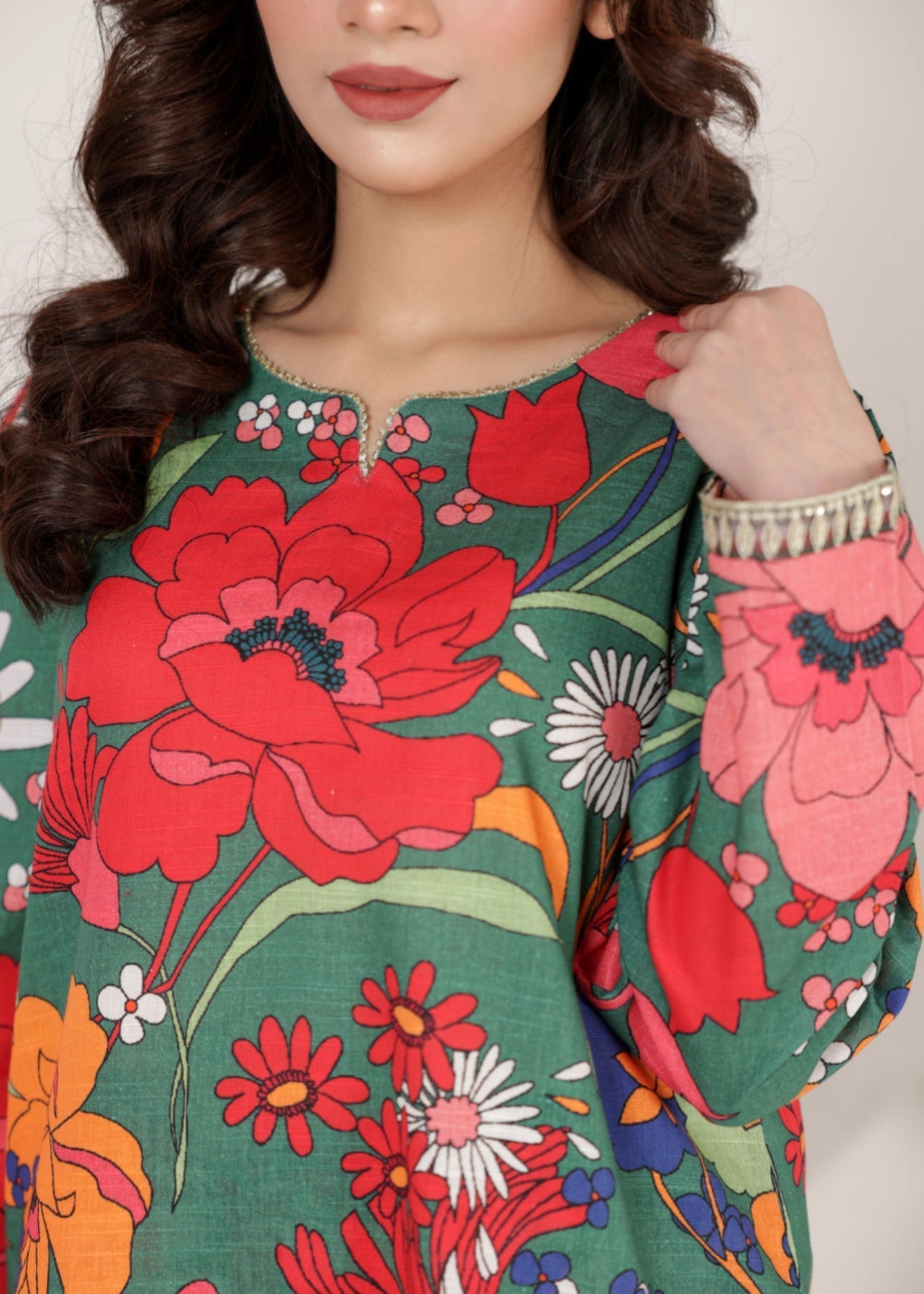 Chaudhary Arts Meena Printed Women 2pcs